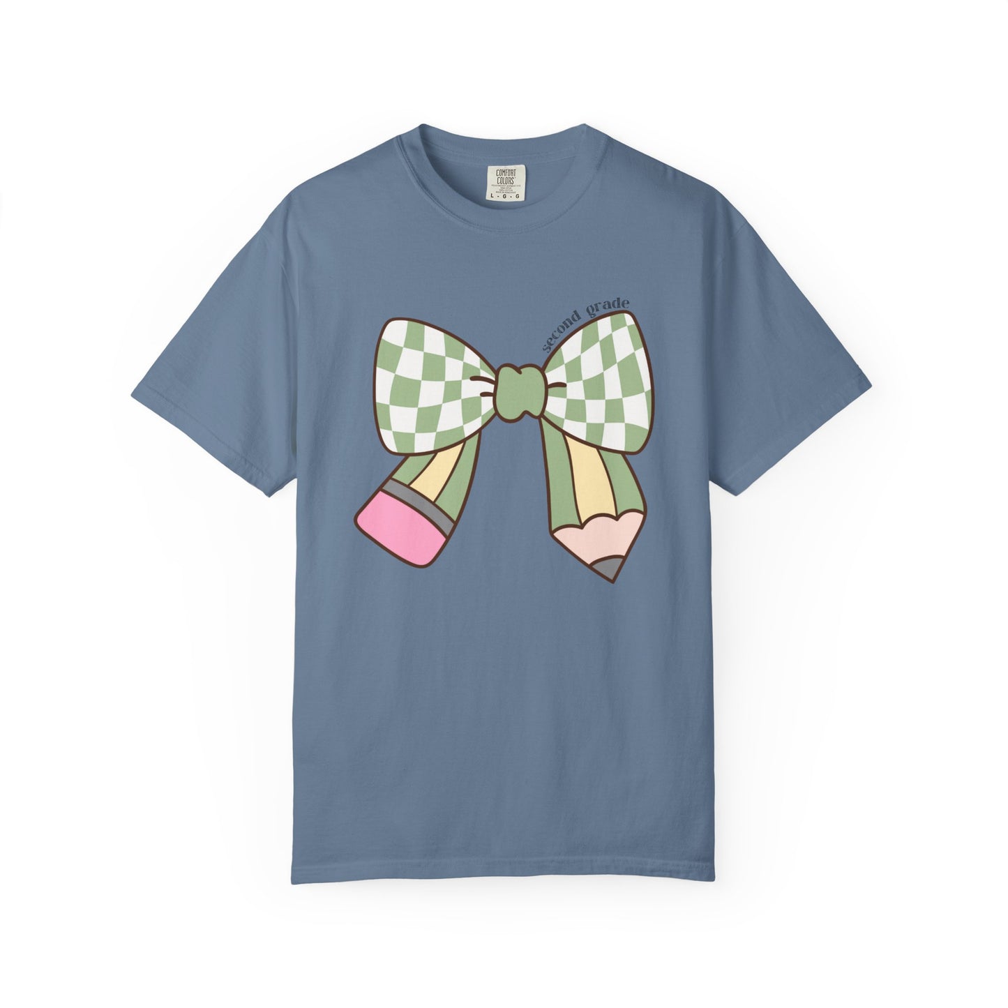 Teacher Graphic T-Shirt - 2nd Grade Theme
