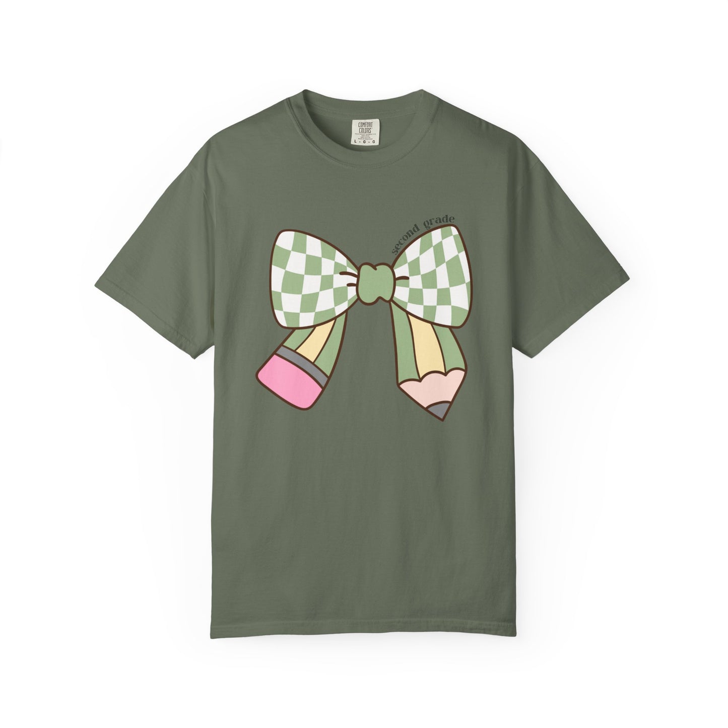 Teacher Graphic T-Shirt - 2nd Grade Theme
