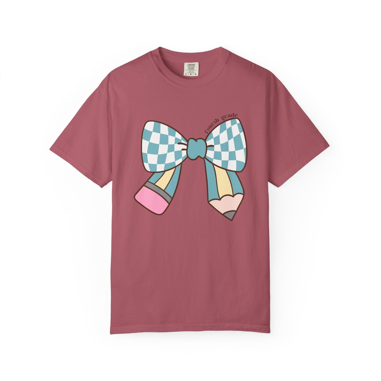 Teacher Graphic T-Shirt - 4th Grade Theme