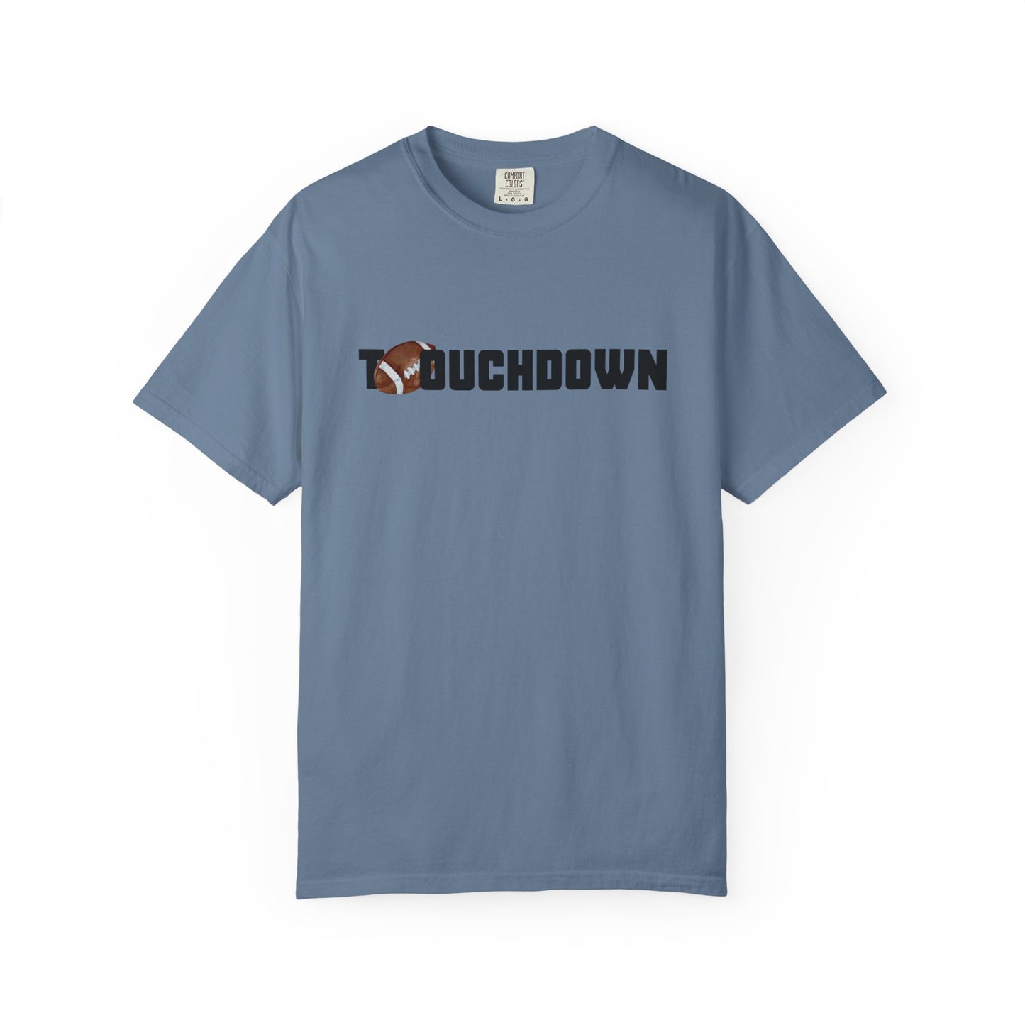 Touchdown Unisex Garment-Dyed T-shirt - Perfect for Game Day, Gifts, Sports Events, Casual Wear, and Football Lovers