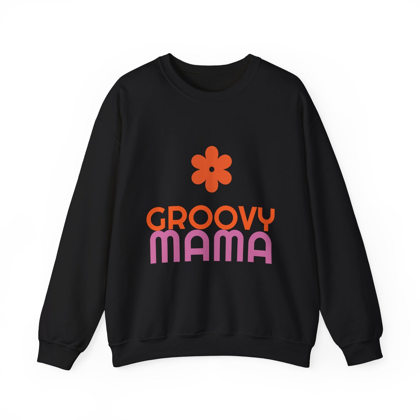 Groovy Mama Crewneck Sweatshirt - Unisex Heavy Blend™