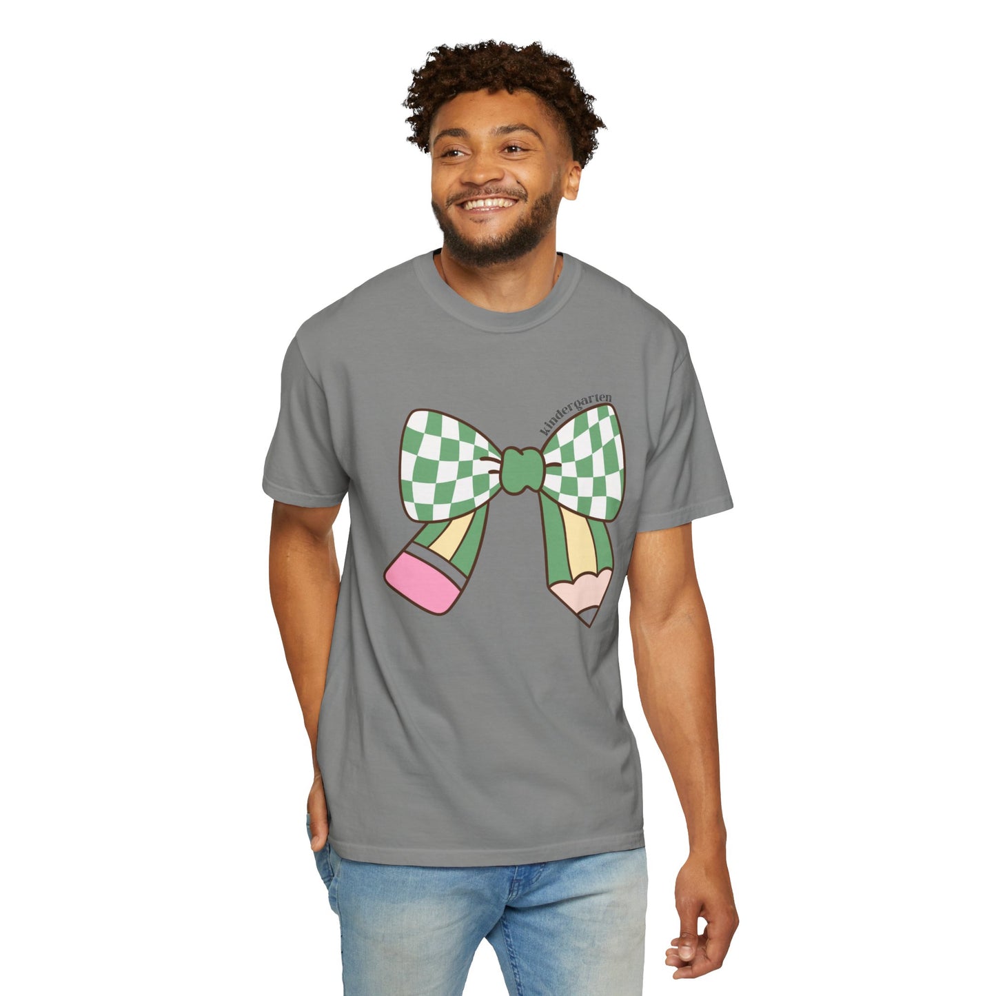 Teacher Graphic T-Shirt - Kindergarten Theme