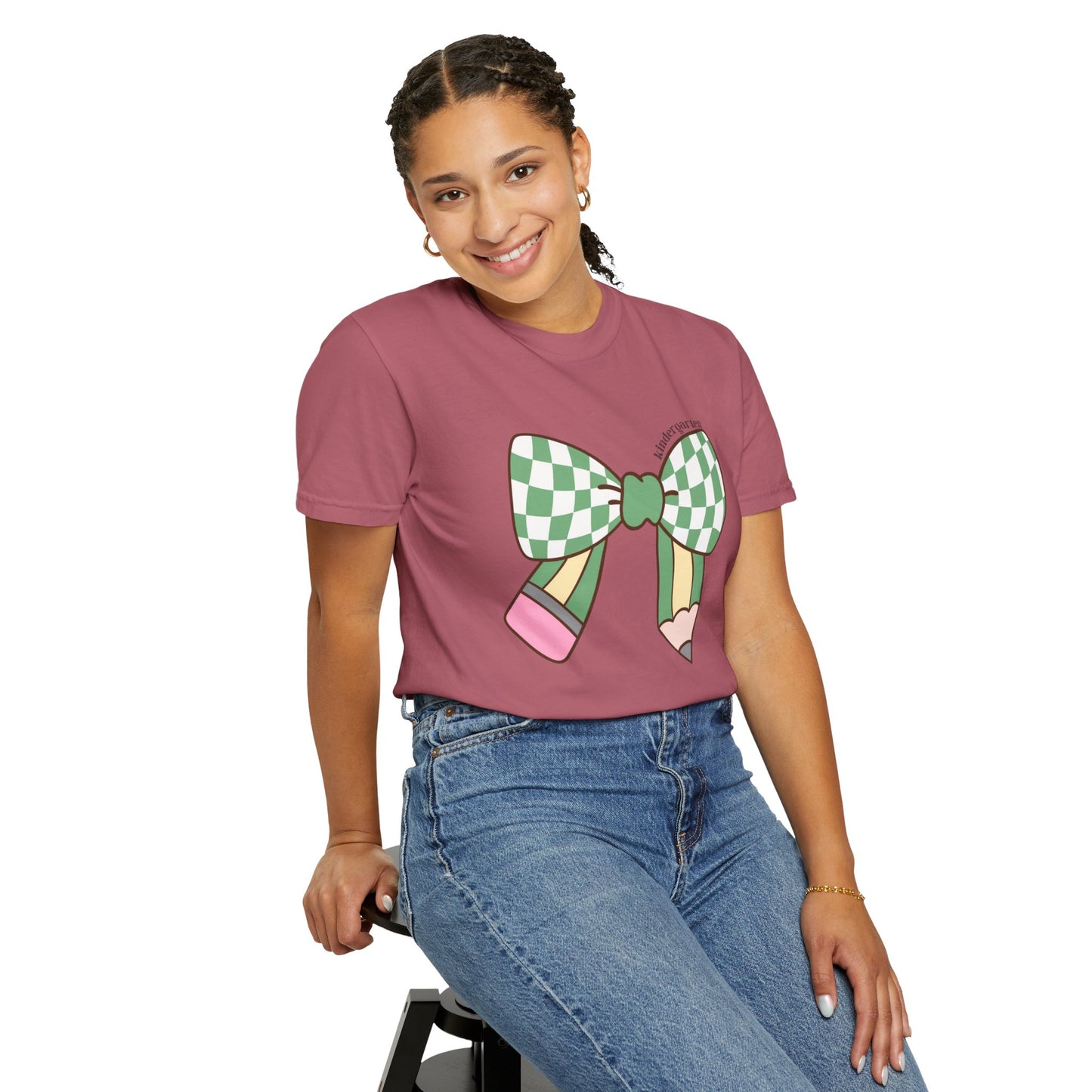 Teacher Graphic T-Shirt - Kindergarten Theme