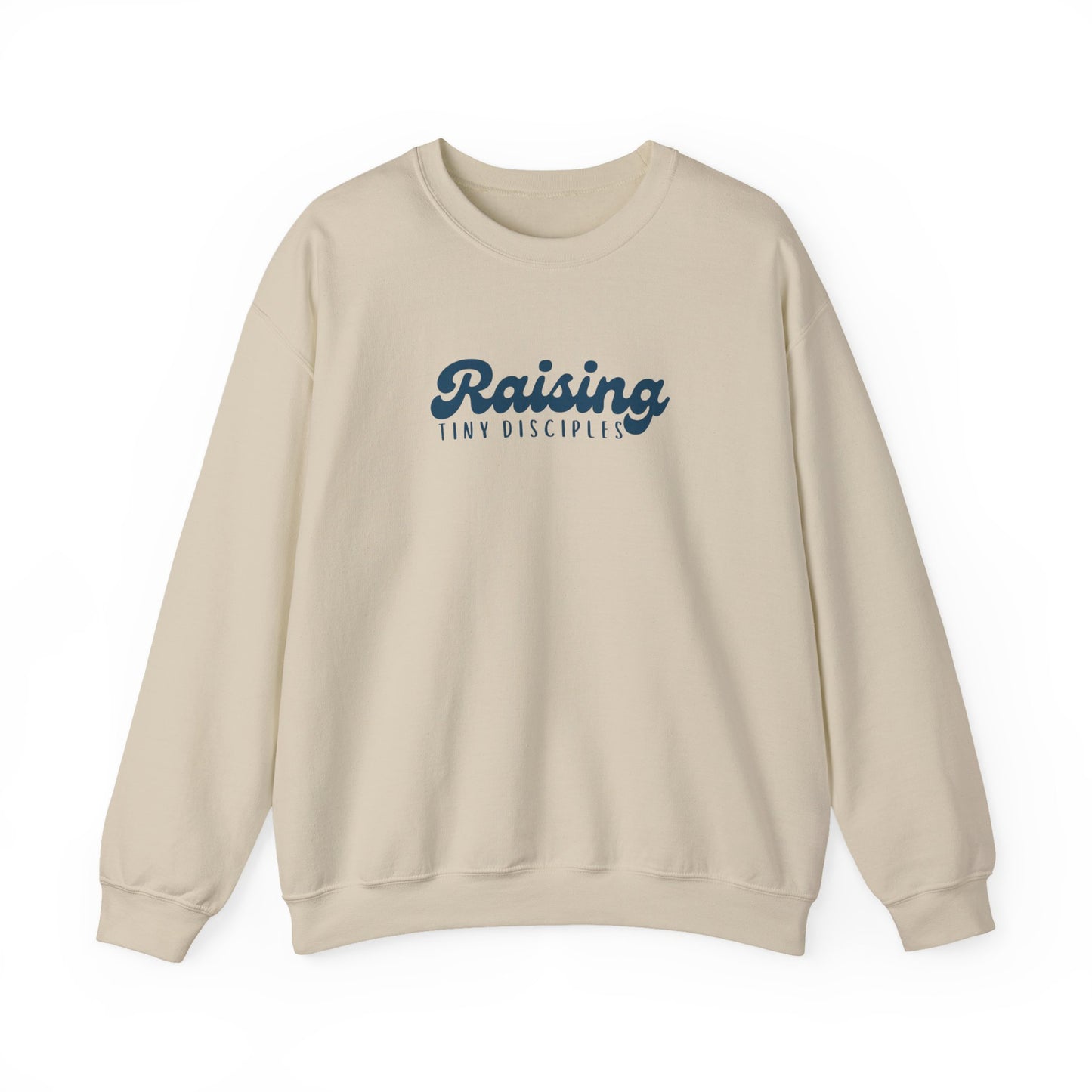 Inspirational Parenting Sweatshirt, Raising Tiny Disciples, Family Gathering Gift