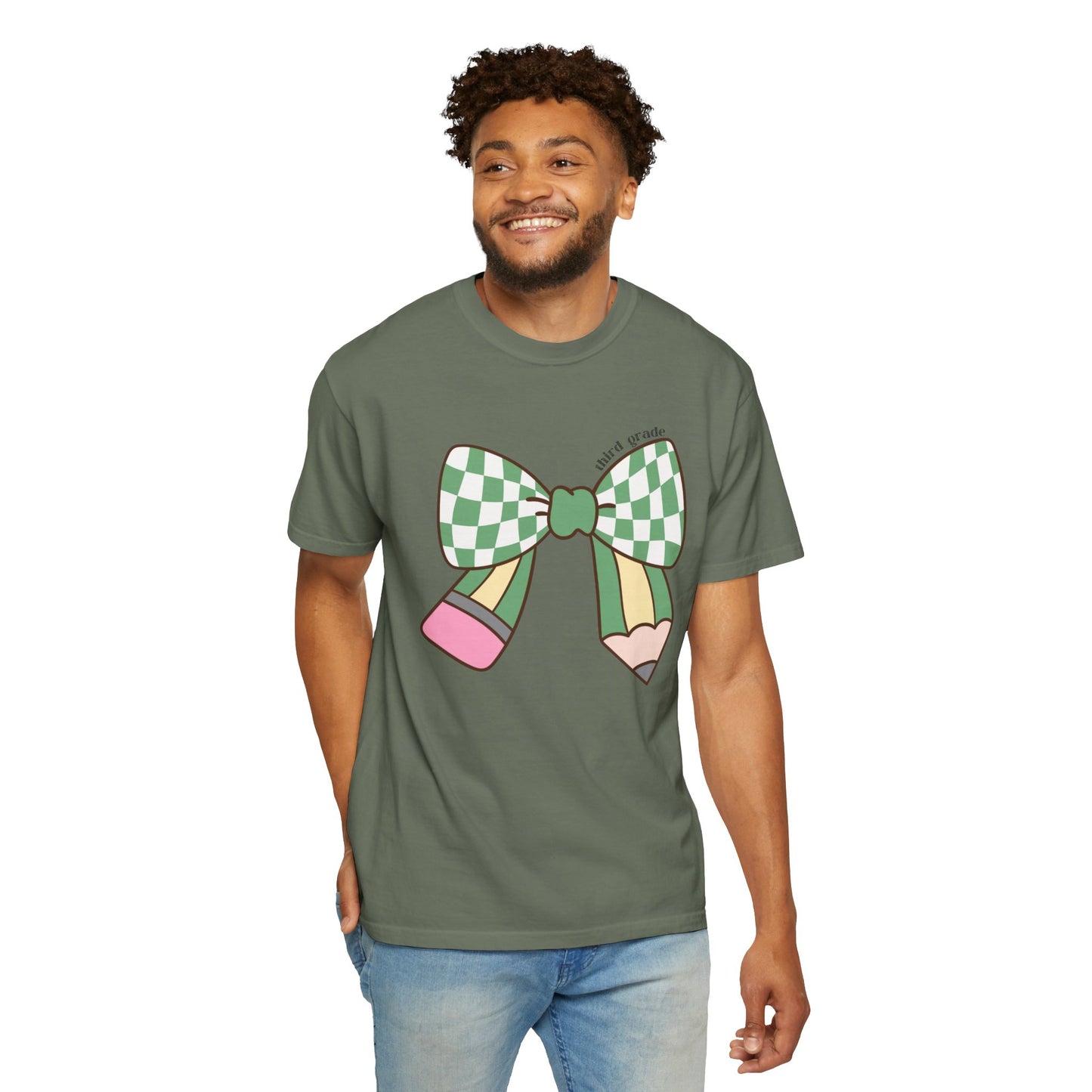 Teacher Graphic T-Shirt - 3rd Grade Theme