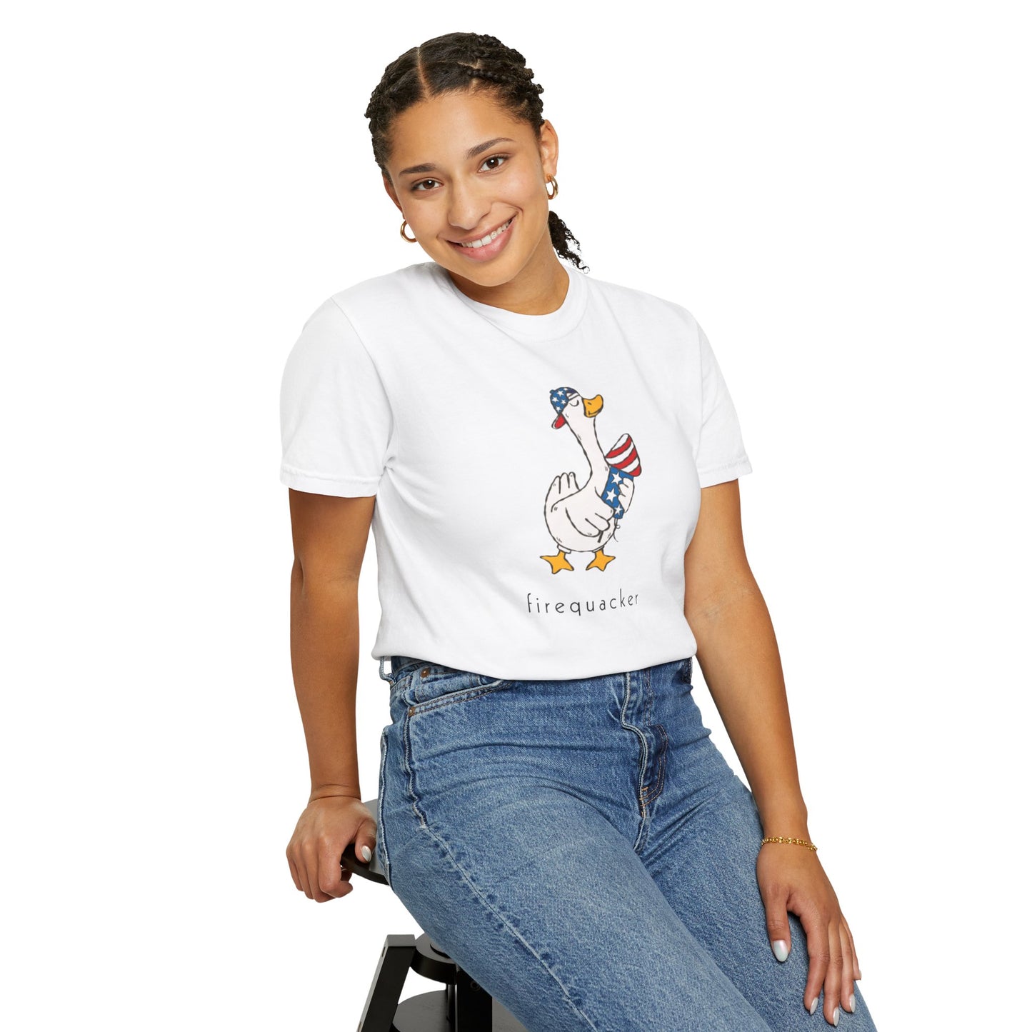 Funny Duck Firequacker Tee