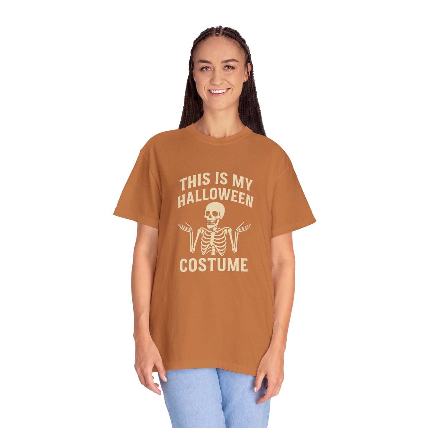 Halloween Costume T-Shirt, Unisex Funny Halloween Tee, Spooky Vibes Shirt, Costume Party Apparel, Holiday Gift Idea