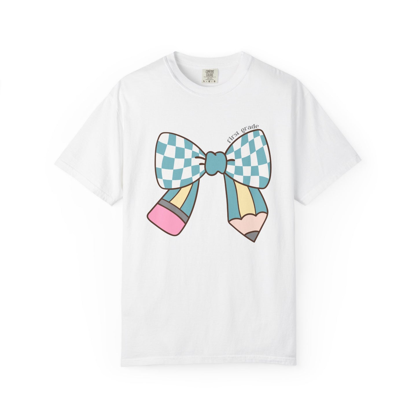 Teacher Graphic T-Shirt - 1st Grade Theme