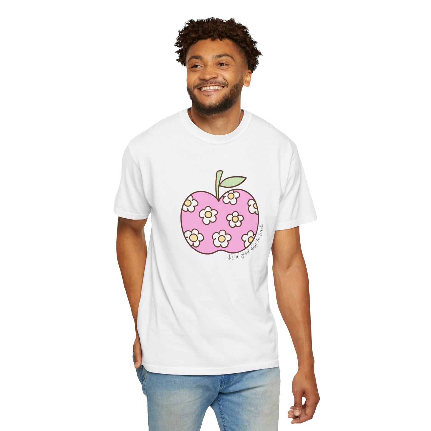 Teacher Apple Unisex T-shirt - It's a Good Day to Teach