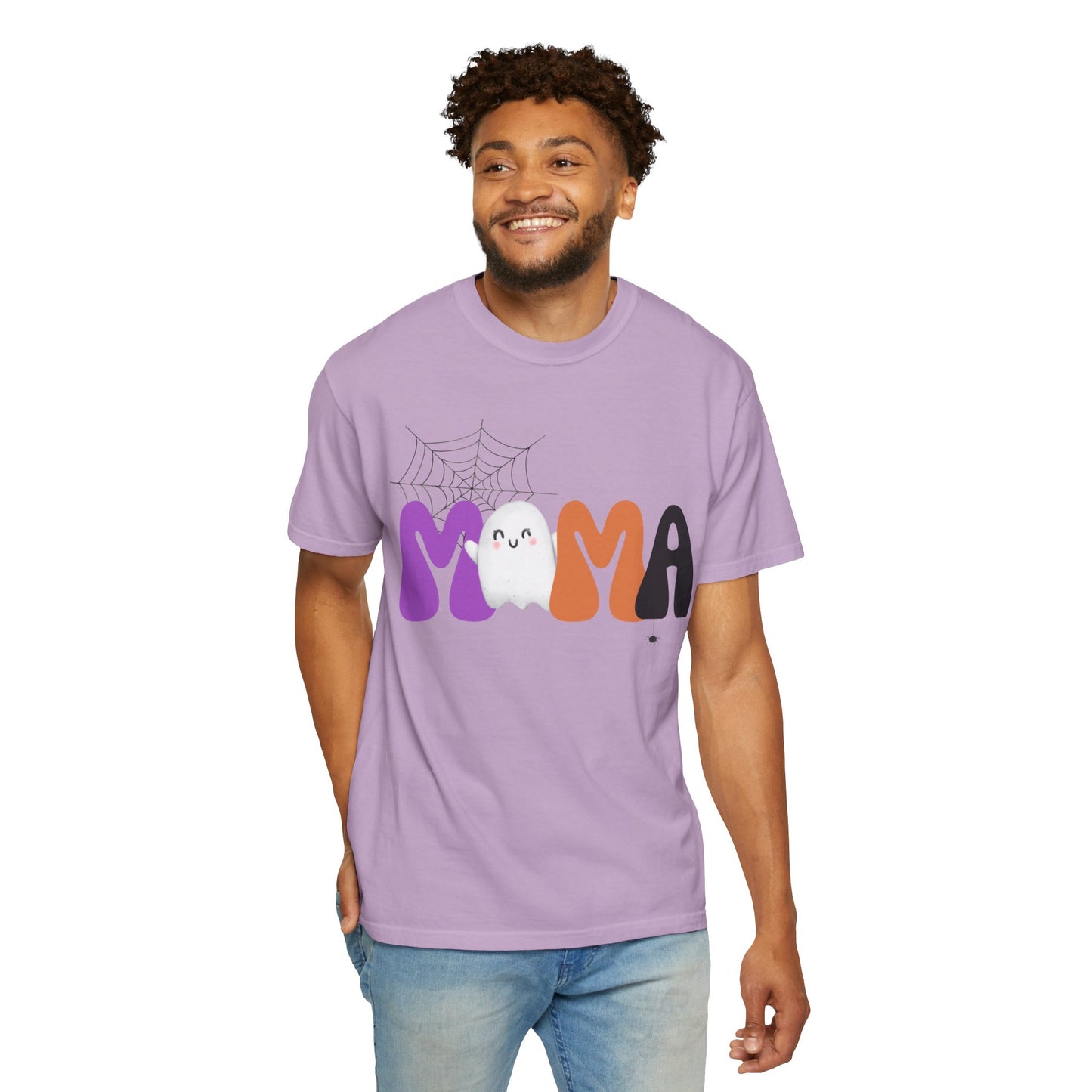 Ghost Mama Tee Spiderweb