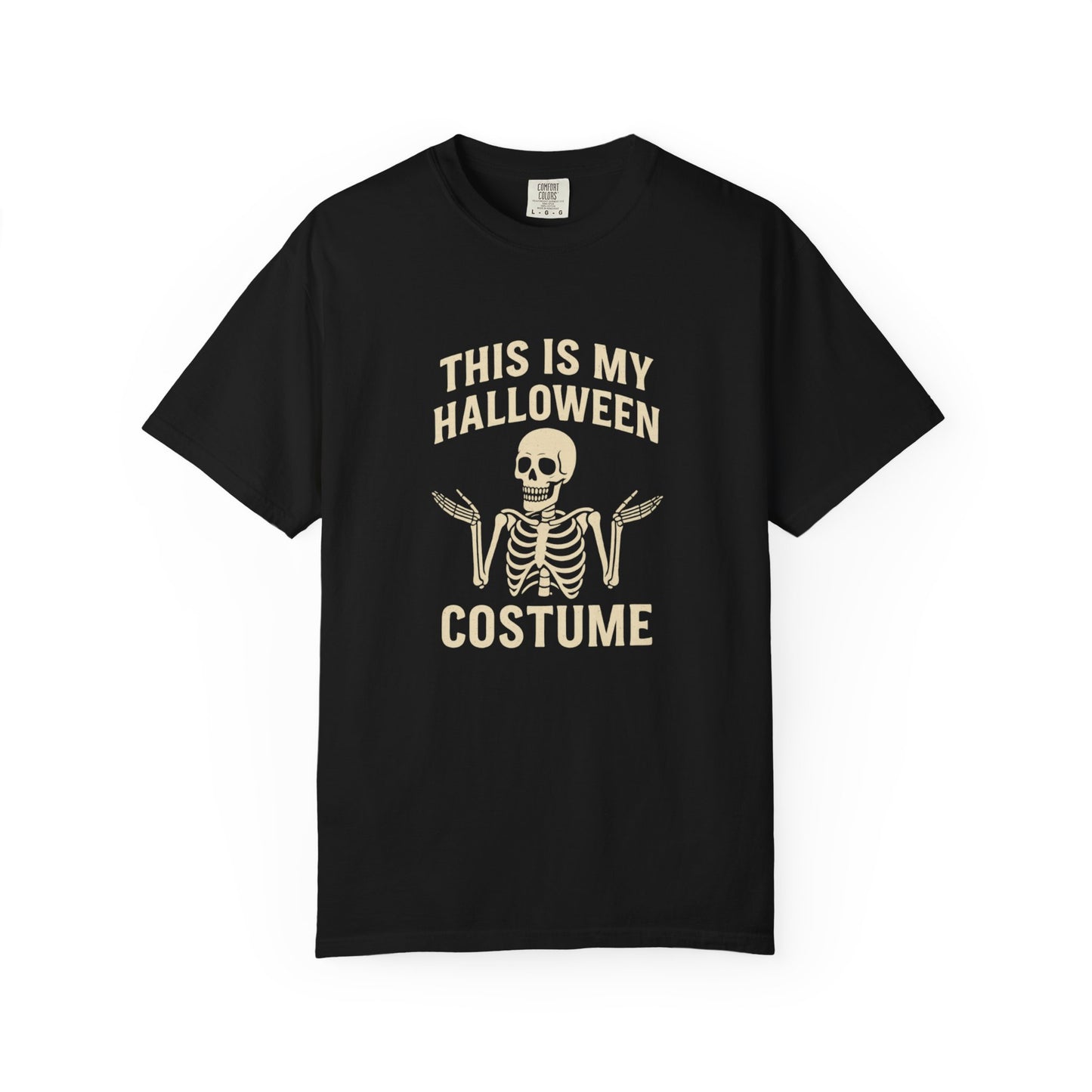 Halloween Costume T-Shirt, Unisex Funny Halloween Tee, Spooky Vibes Shirt, Costume Party Apparel, Holiday Gift Idea