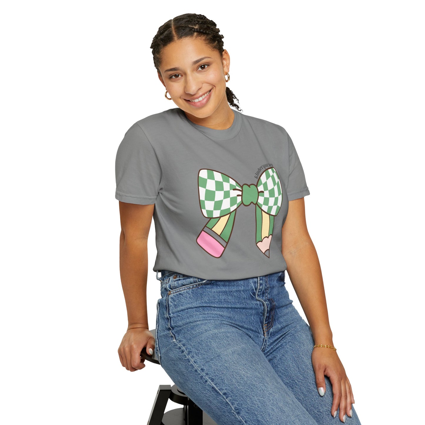 Teacher Graphic T-Shirt - Kindergarten Theme