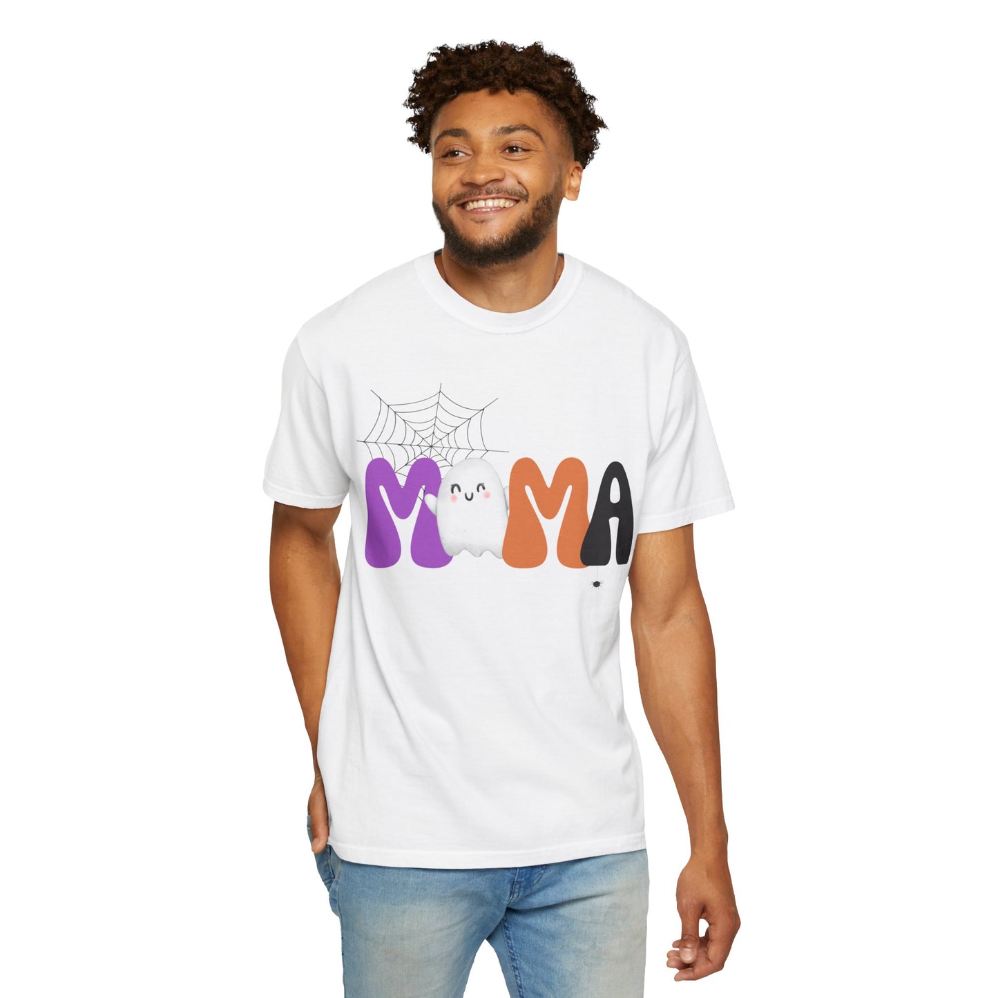 Ghost Mama Tee Spiderweb