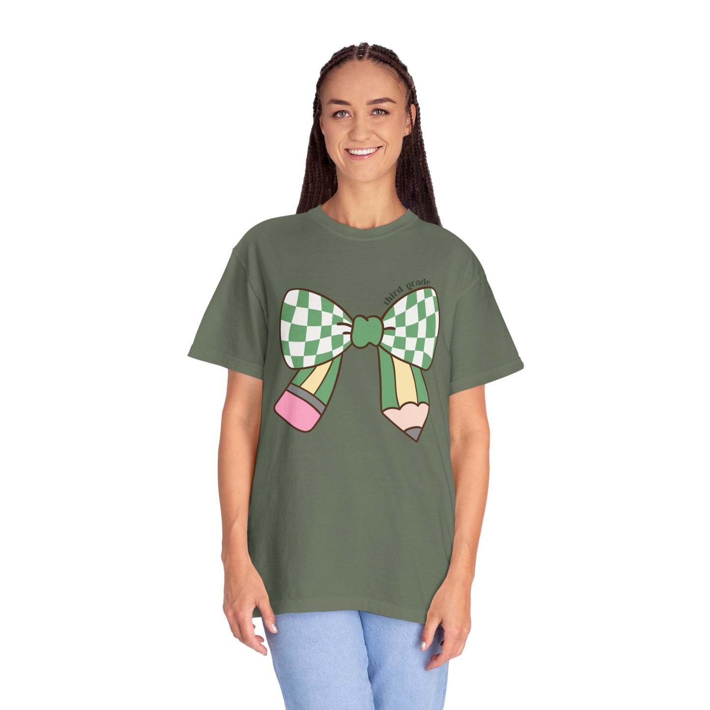 Teacher Graphic T-Shirt - 3rd Grade Theme