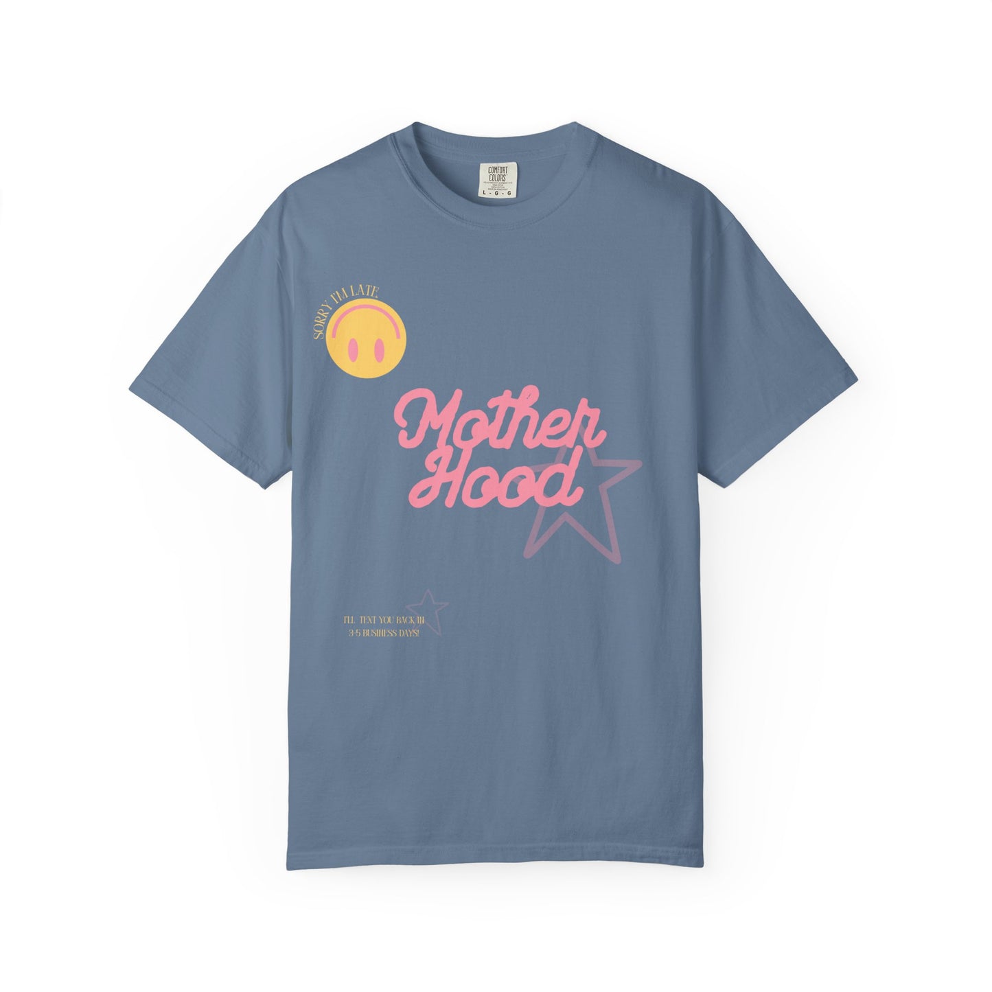 Funny Motherhood Unisex Tee - Sorry I'm Late