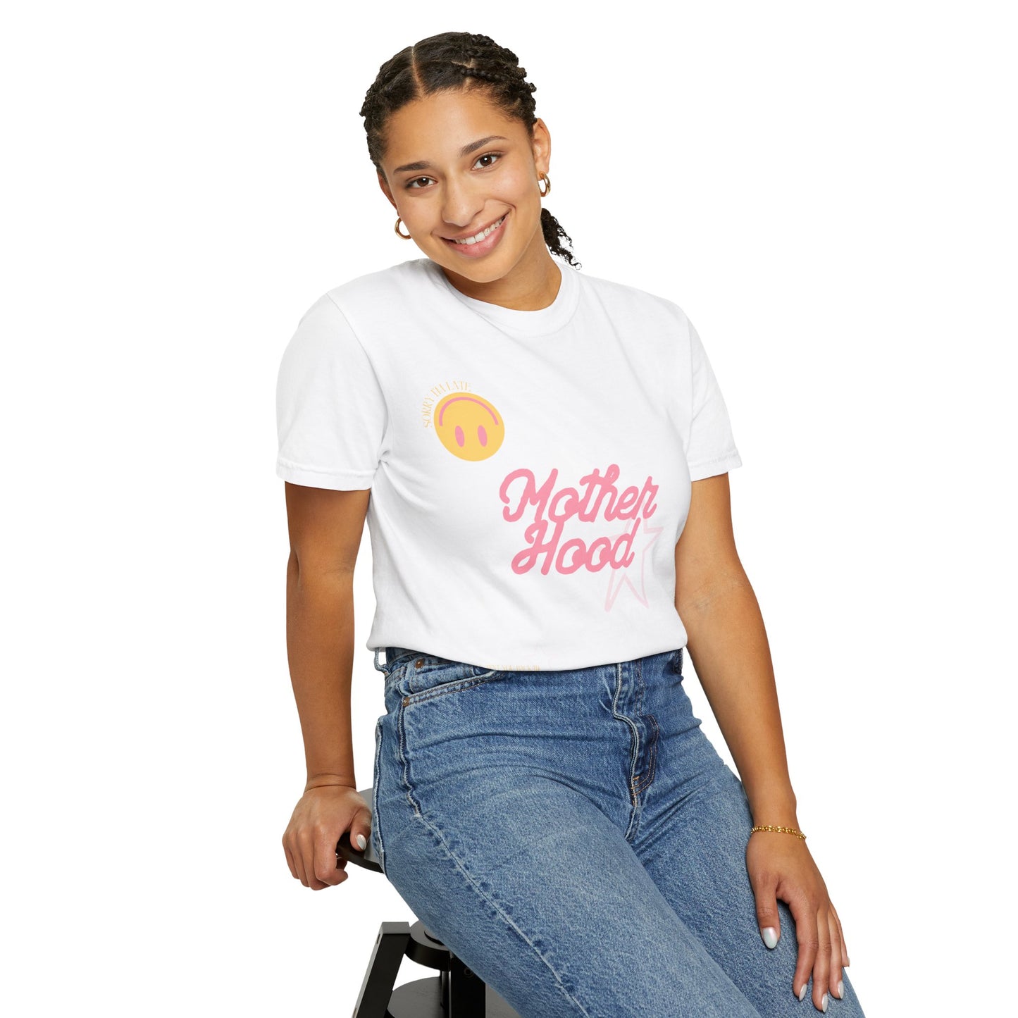 Funny Motherhood Unisex Tee - Sorry I'm Late