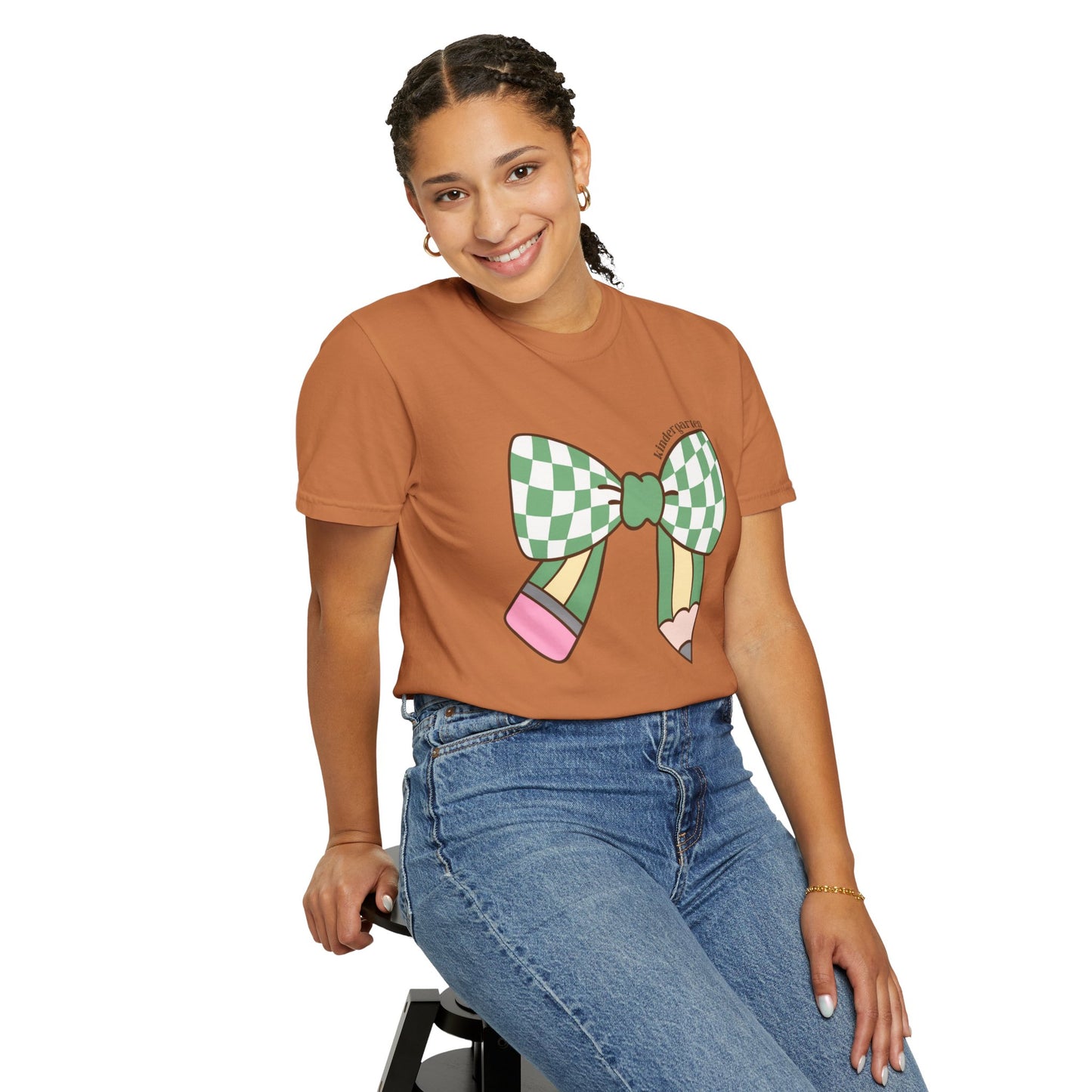Teacher Graphic T-Shirt - Kindergarten Theme