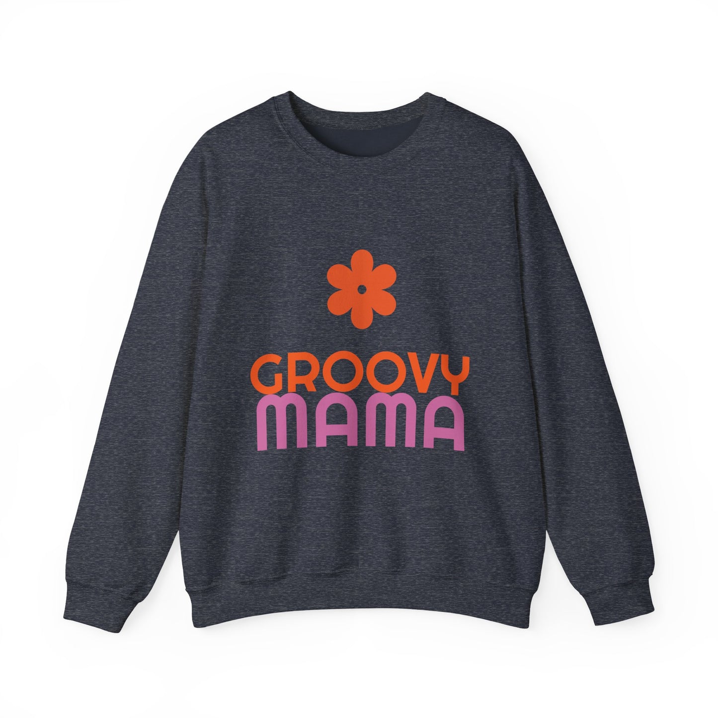 Groovy Mama Crewneck Sweatshirt - Unisex Heavy Blend™