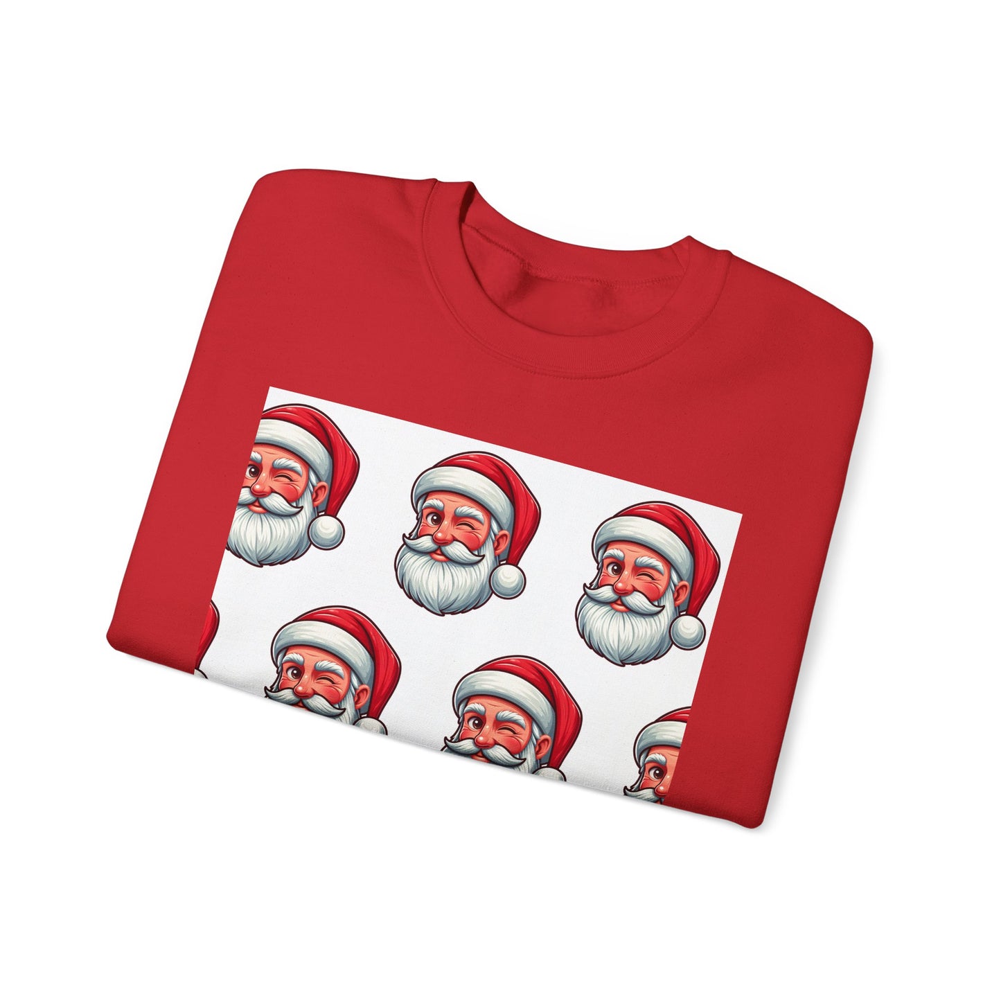 Santa Claus Winking Sweatshirt