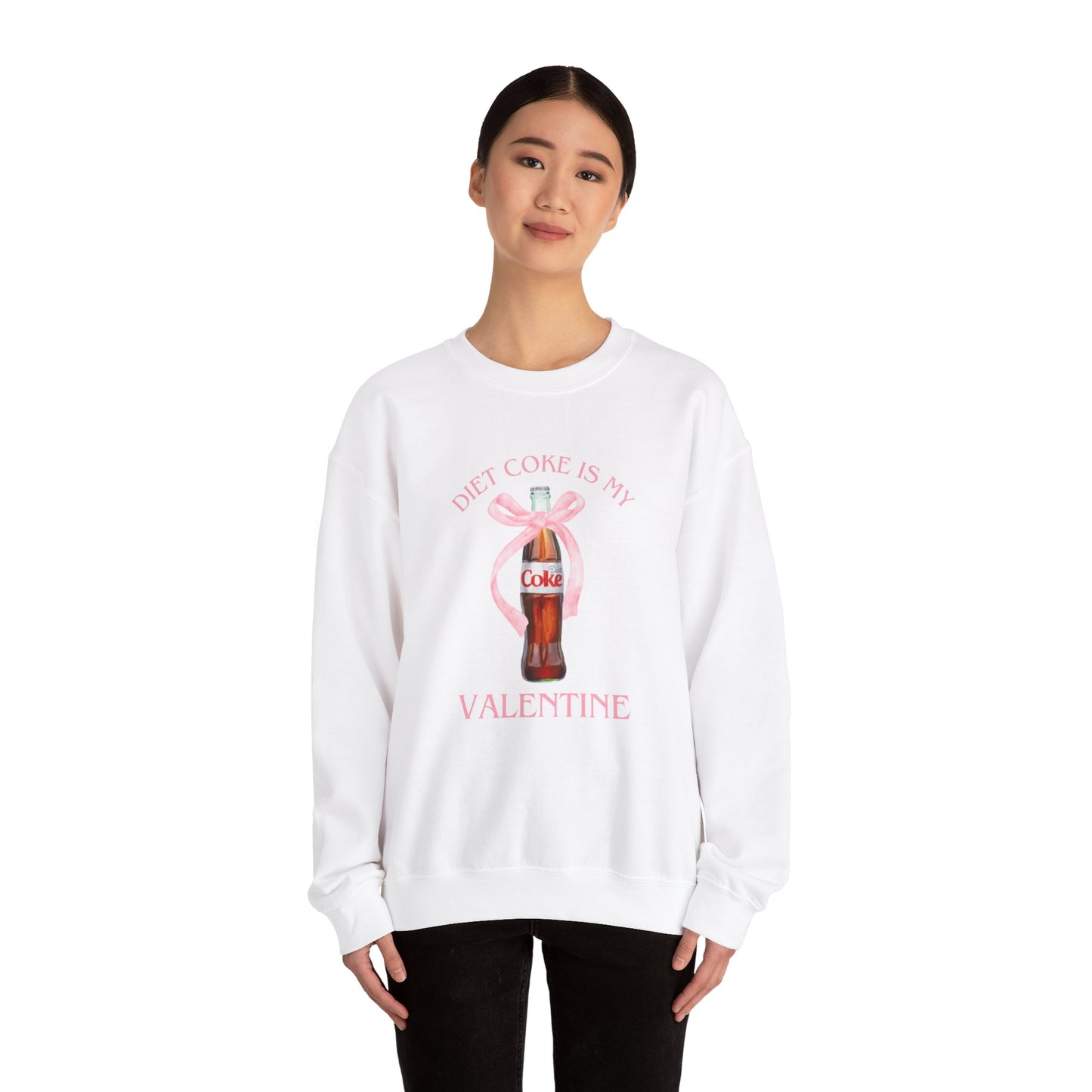 Diet Coke Valentine's Day Sweatshirt - Unisex Heavy Blend Crewneck