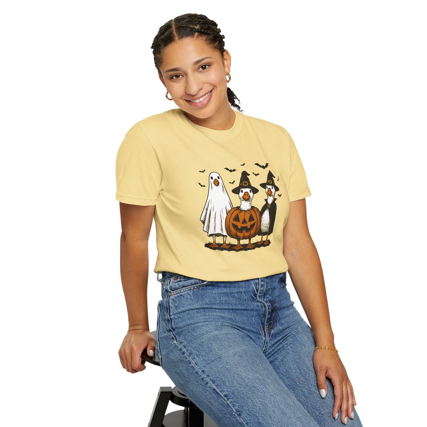 Halloween Goose Graphic T-shirt