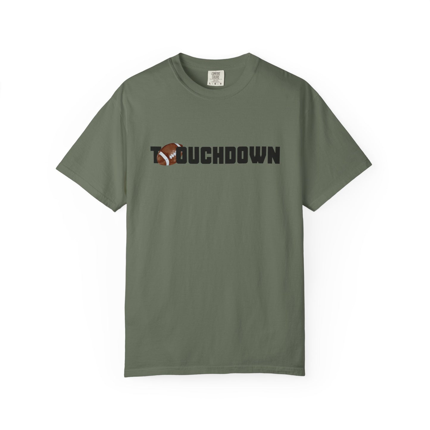 Touchdown Unisex Garment-Dyed T-shirt - Perfect for Game Day, Gifts, Sports Events, Casual Wear, and Football Lovers
