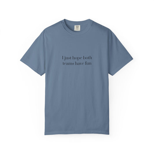 Game Day Fun T-Shirt | Unisex Casual Tee, Sports Fan Apparel, Gift for Sports Lovers, Funny Team Spirit Shirt, Casual Wear