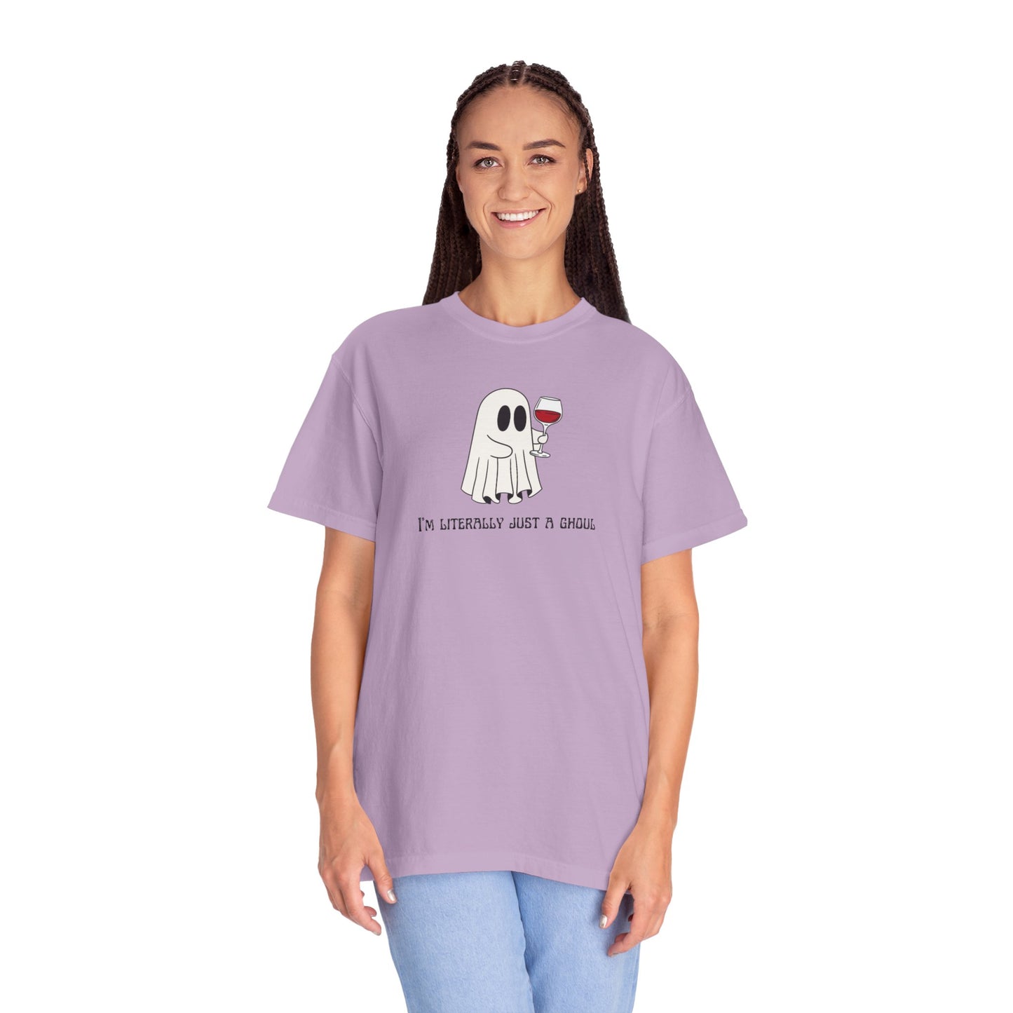I'm Literally Just a Ghoul Wine Unisex Tee