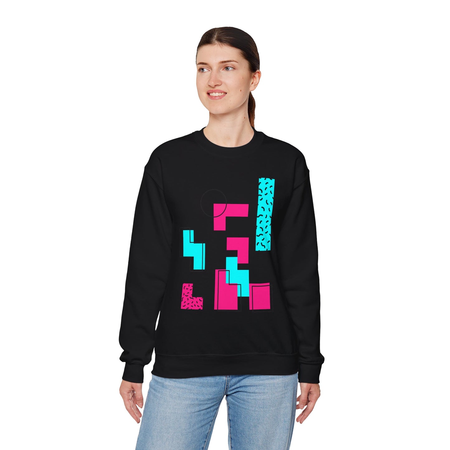 Geometric Pop Art Sweatshirt - Unisex Heavy Blend™