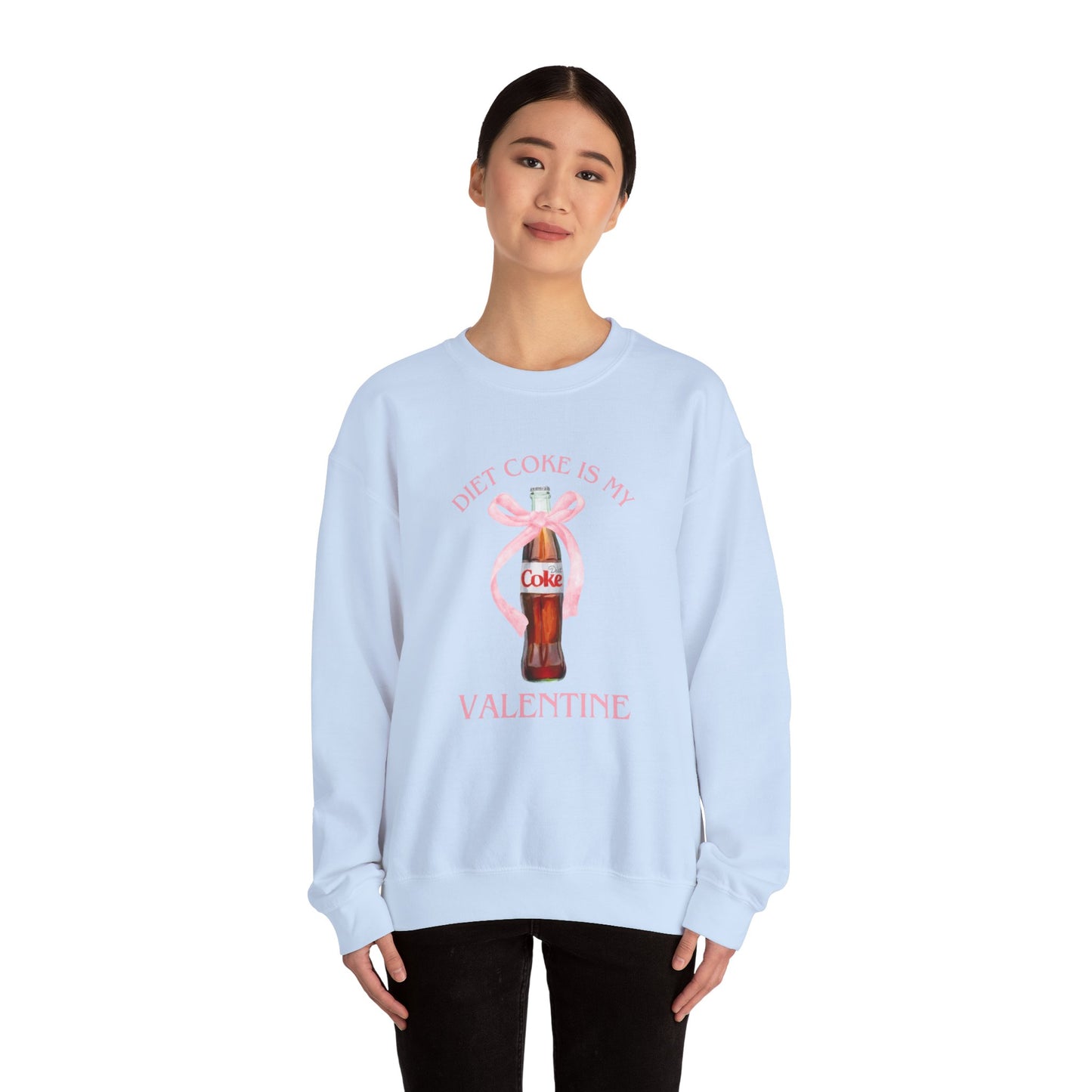 Diet Coke Valentine's Day Sweatshirt - Unisex Heavy Blend Crewneck