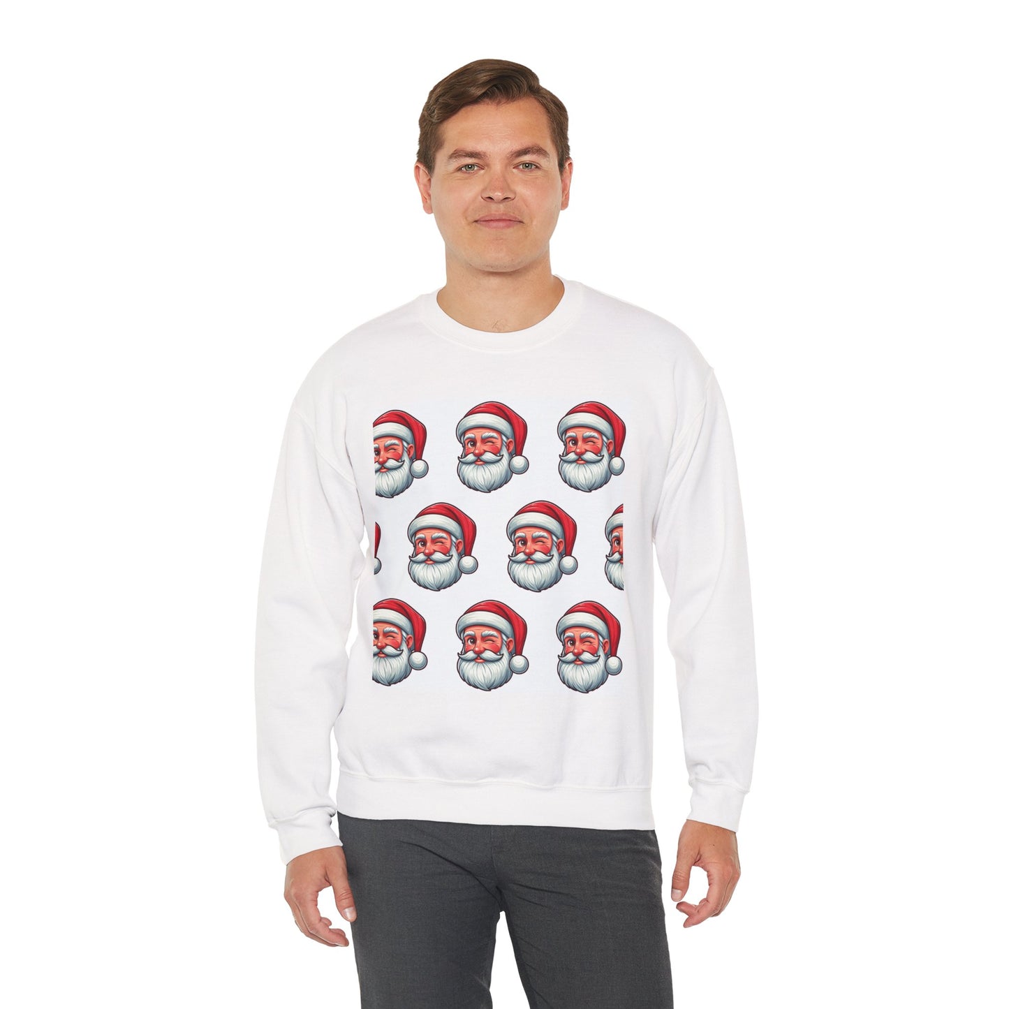 Santa Claus Winking Sweatshirt
