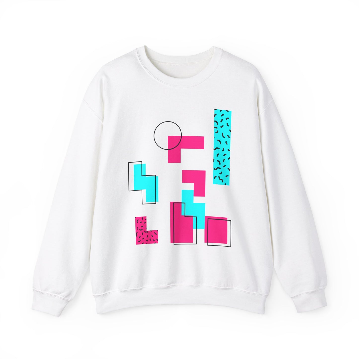 Geometric Pop Art Sweatshirt - Unisex Heavy Blend™