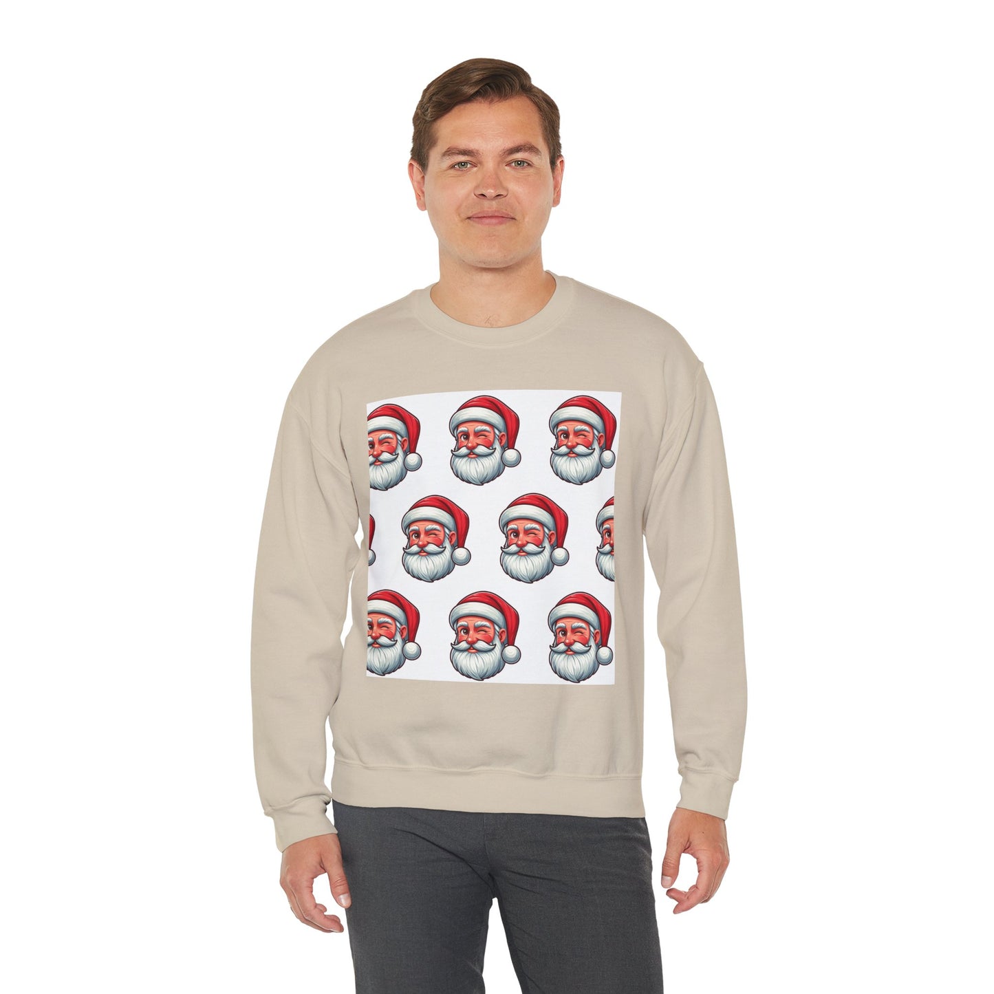 Santa Claus Winking Sweatshirt