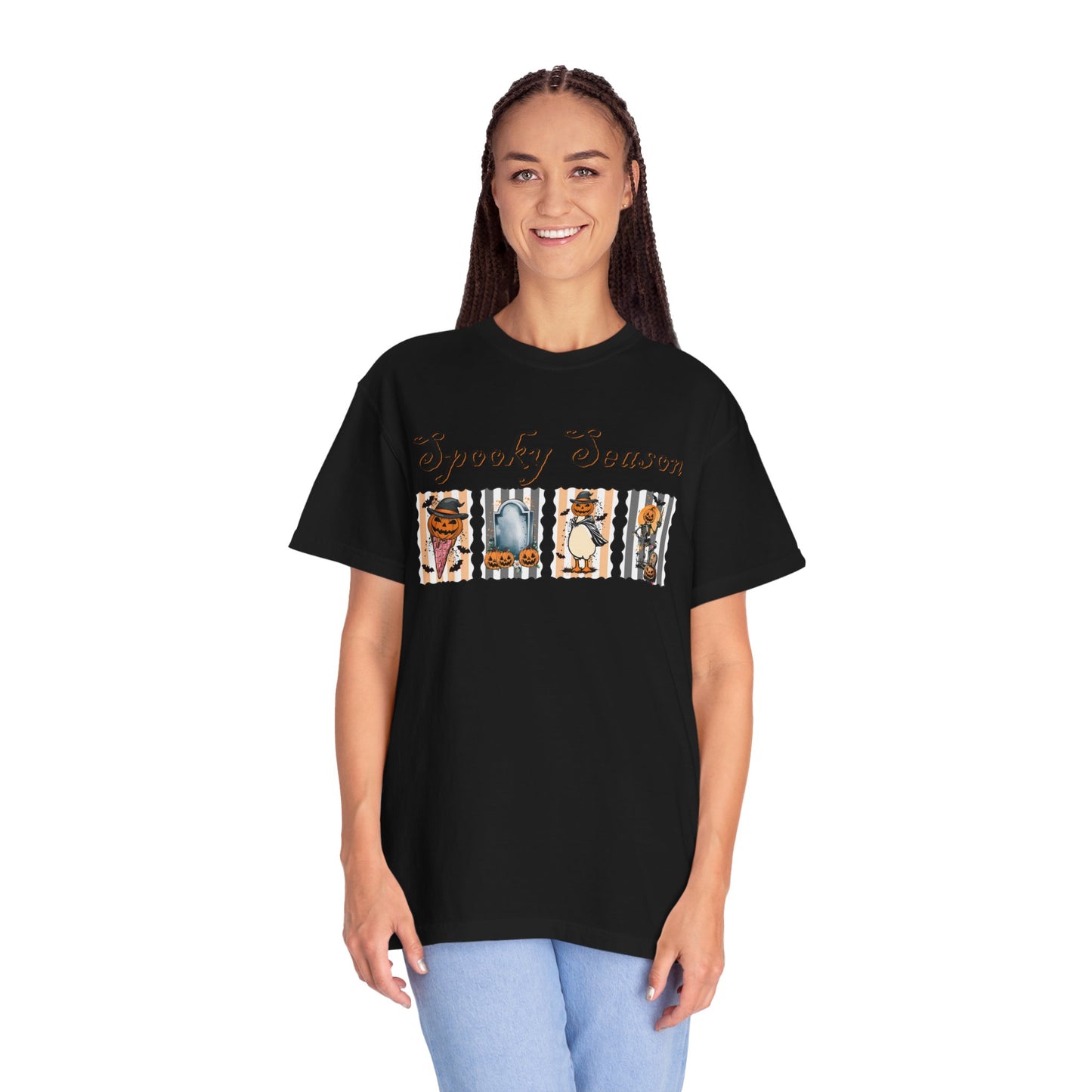 Spooky Season Unisex T-shirt, Halloween Tee, Casual Wear, Autumn Apparel, Gift for Halloween Lovers, Cozy Graphic Tee