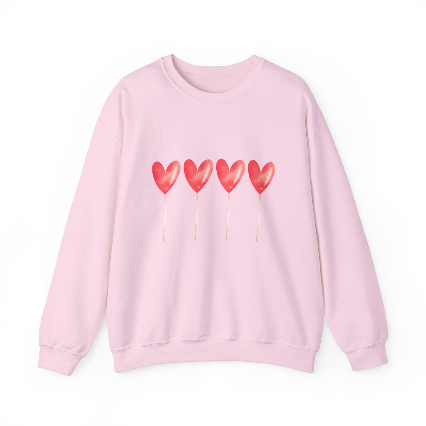 Love Hearts Crewneck Sweatshirt - Unisex Heavy Blend™