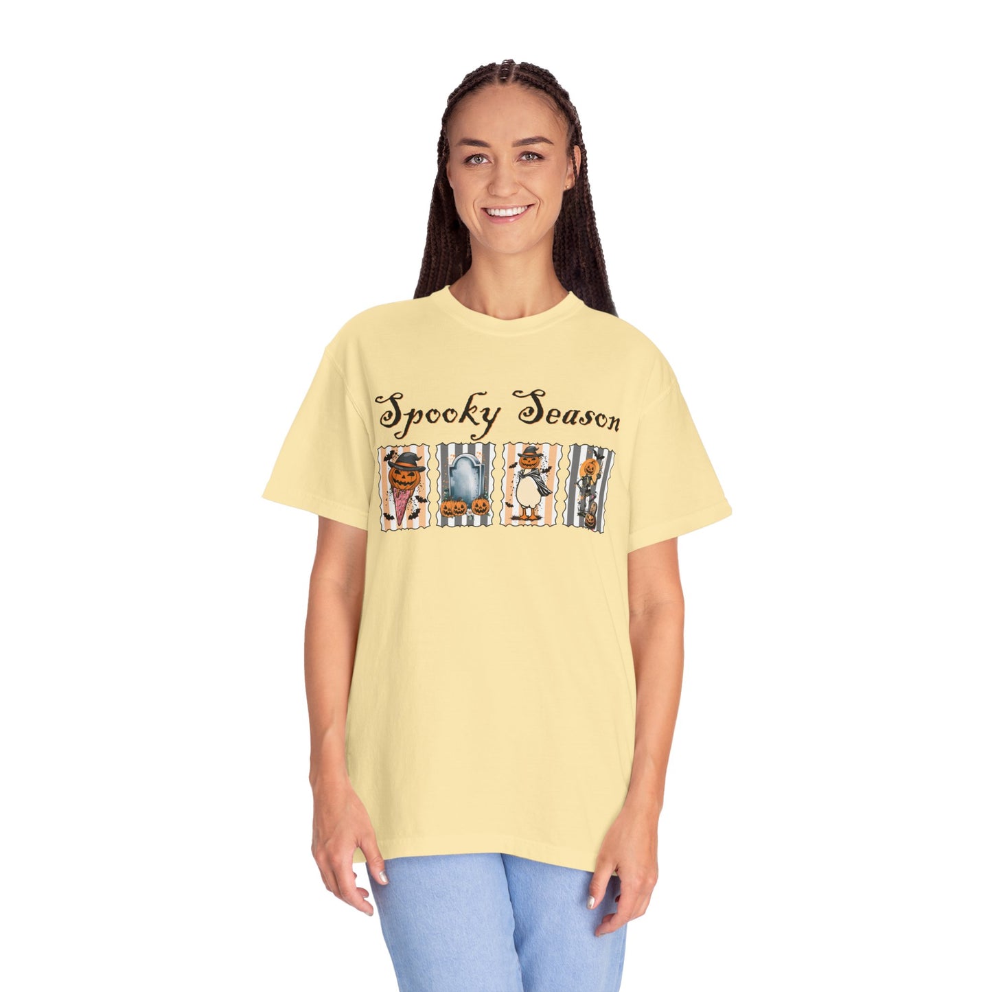 Spooky Season Unisex T-shirt, Halloween Tee, Casual Wear, Autumn Apparel, Gift for Halloween Lovers, Cozy Graphic Tee