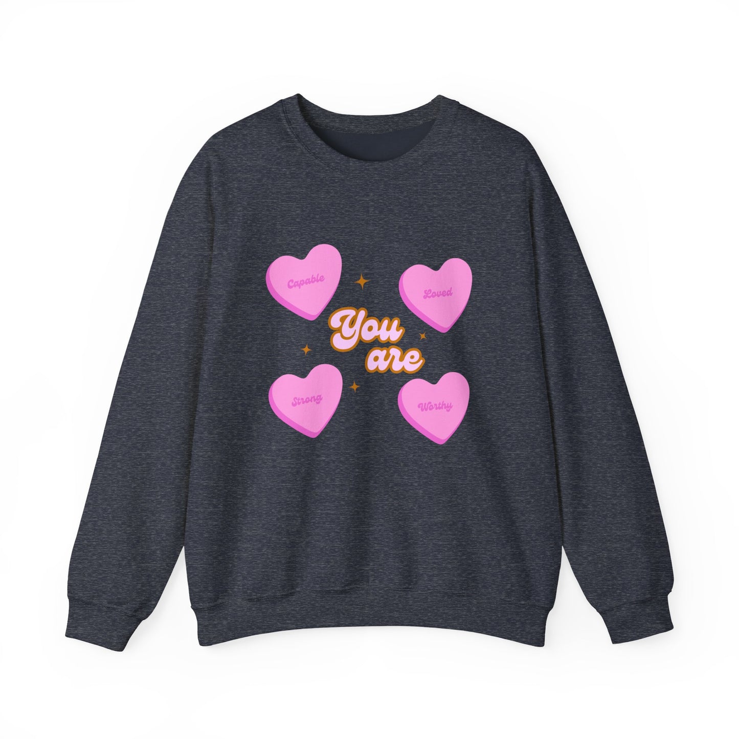 You Are Loved Unisex Heavy Blend™ Crewneck Sweatshirt