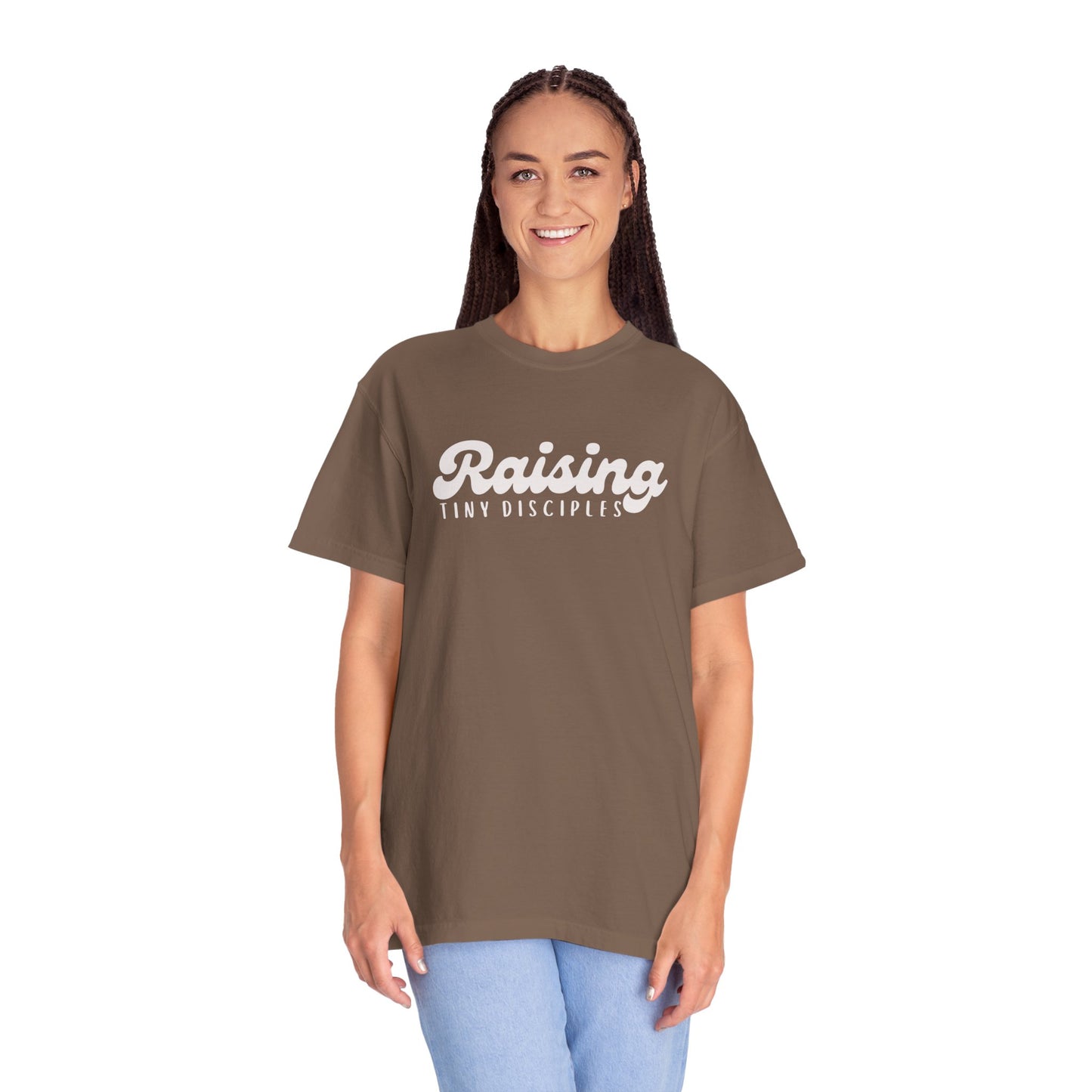 Unisex Inspirational T-Shirt for Parents, Raising Tiny Disciples Tee, Family Gathering Wear, Gift for Moms & Dads, Casual Outfit, Baby [...]