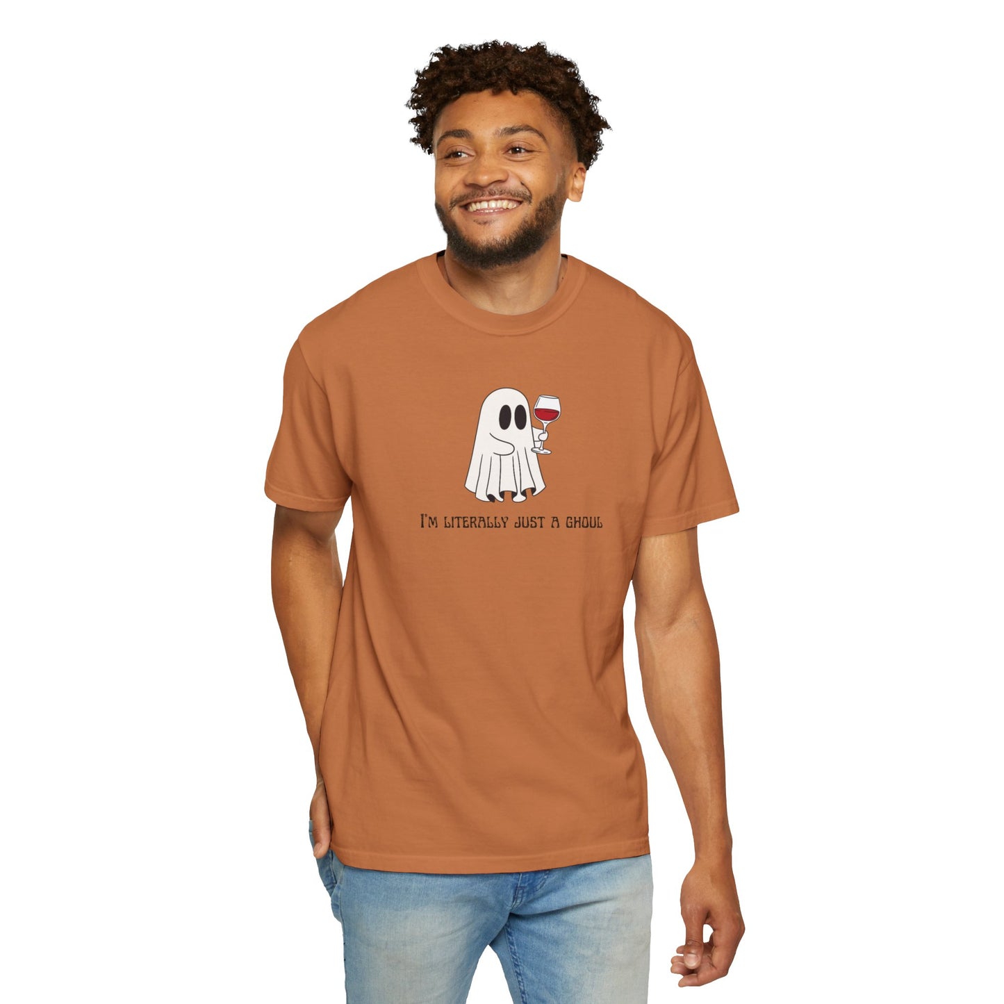 I'm Literally Just a Ghoul Wine Unisex Tee