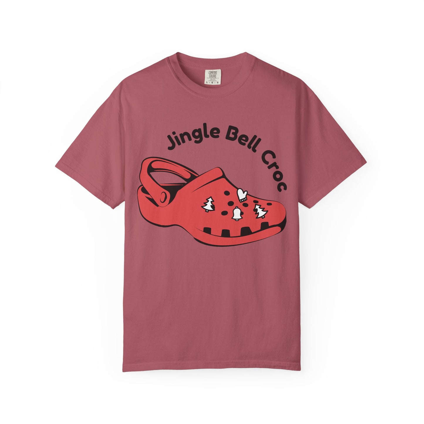 Jingle Bell Croc T-Shirt - Fun Holiday Graphic Tee