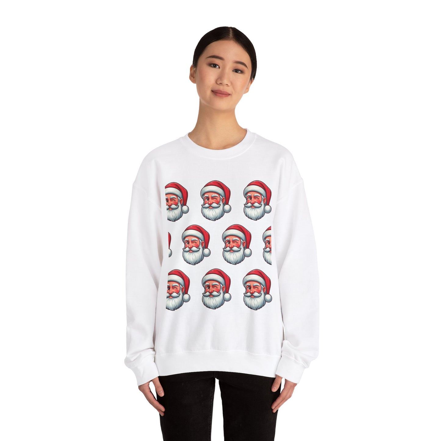 Santa Claus Winking Sweatshirt