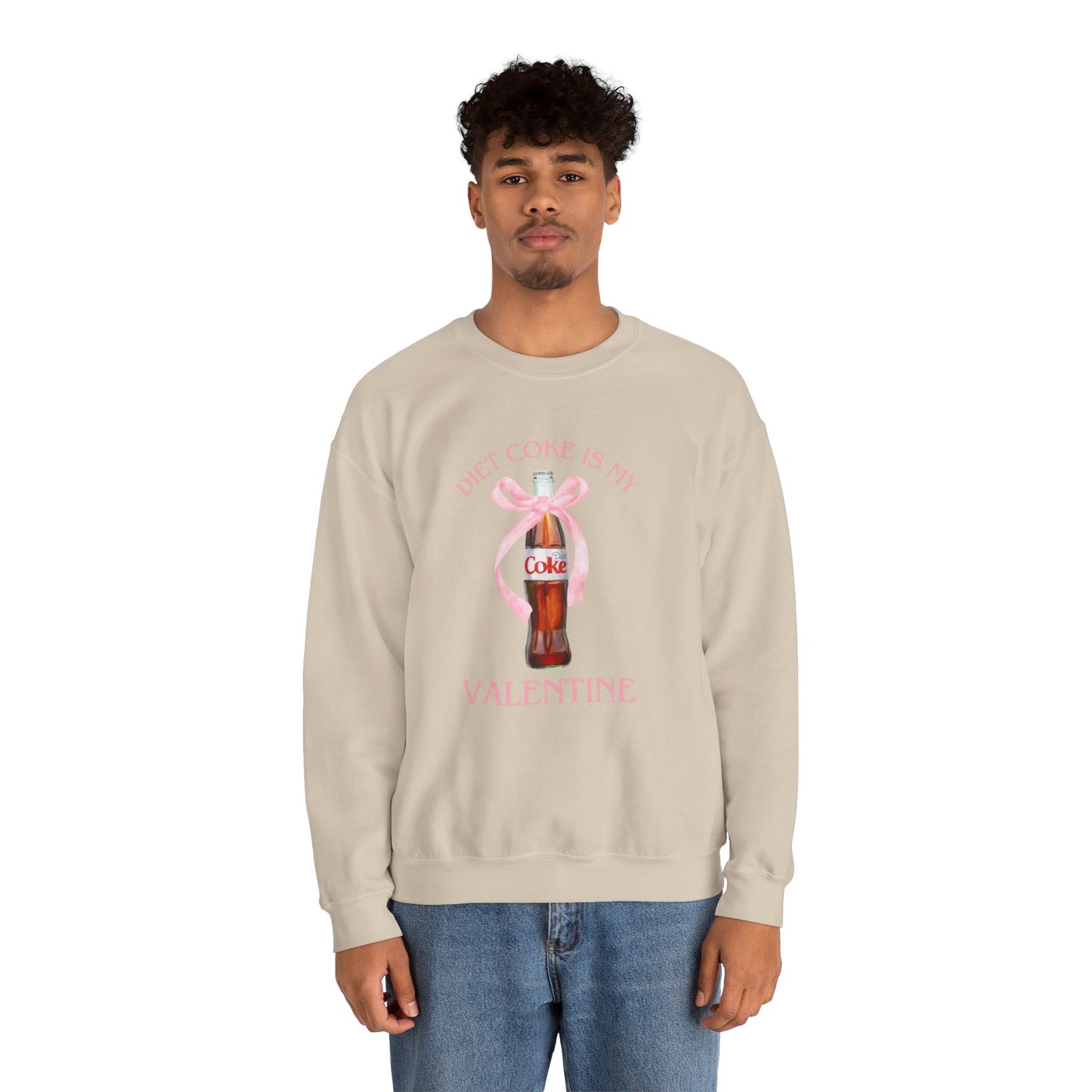 Diet Coke Valentine's Day Sweatshirt - Unisex Heavy Blend Crewneck