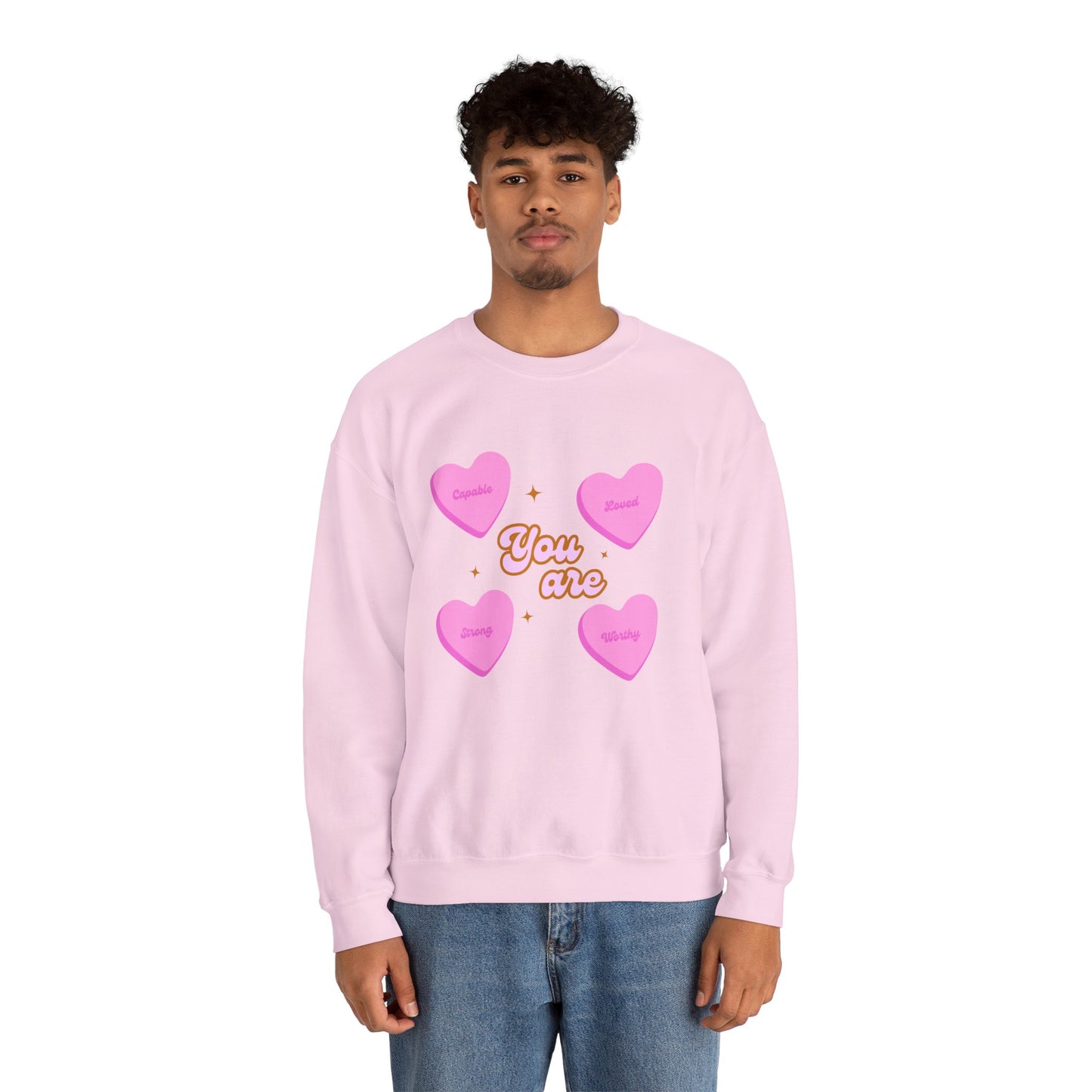 You Are Loved Unisex Heavy Blend™ Crewneck Sweatshirt