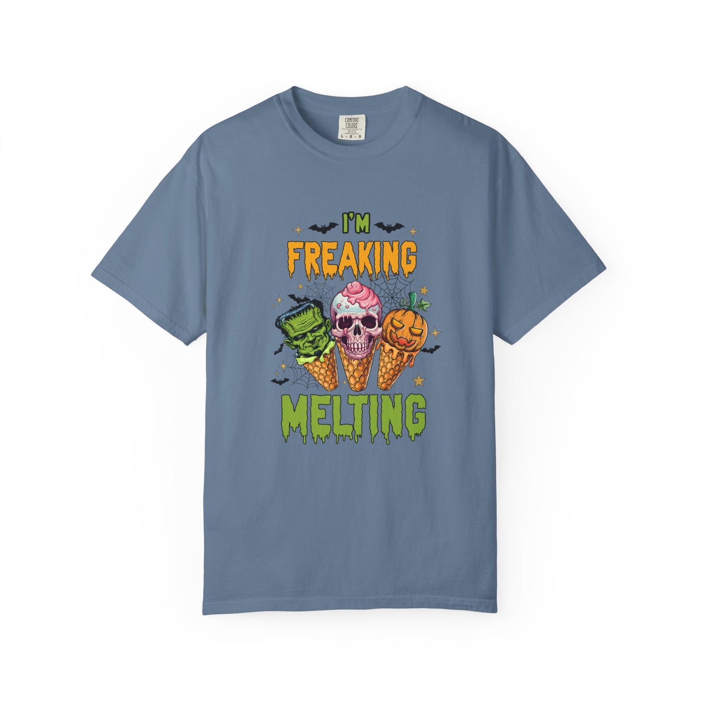Halloween Ice Cream T-Shirt | I'm Freaking Melting | Fun Graphic Tee, Spooky Apparel, Unisex Shirt, Fall Fashion, Trick-or-Treat Shirt, Party Outfit