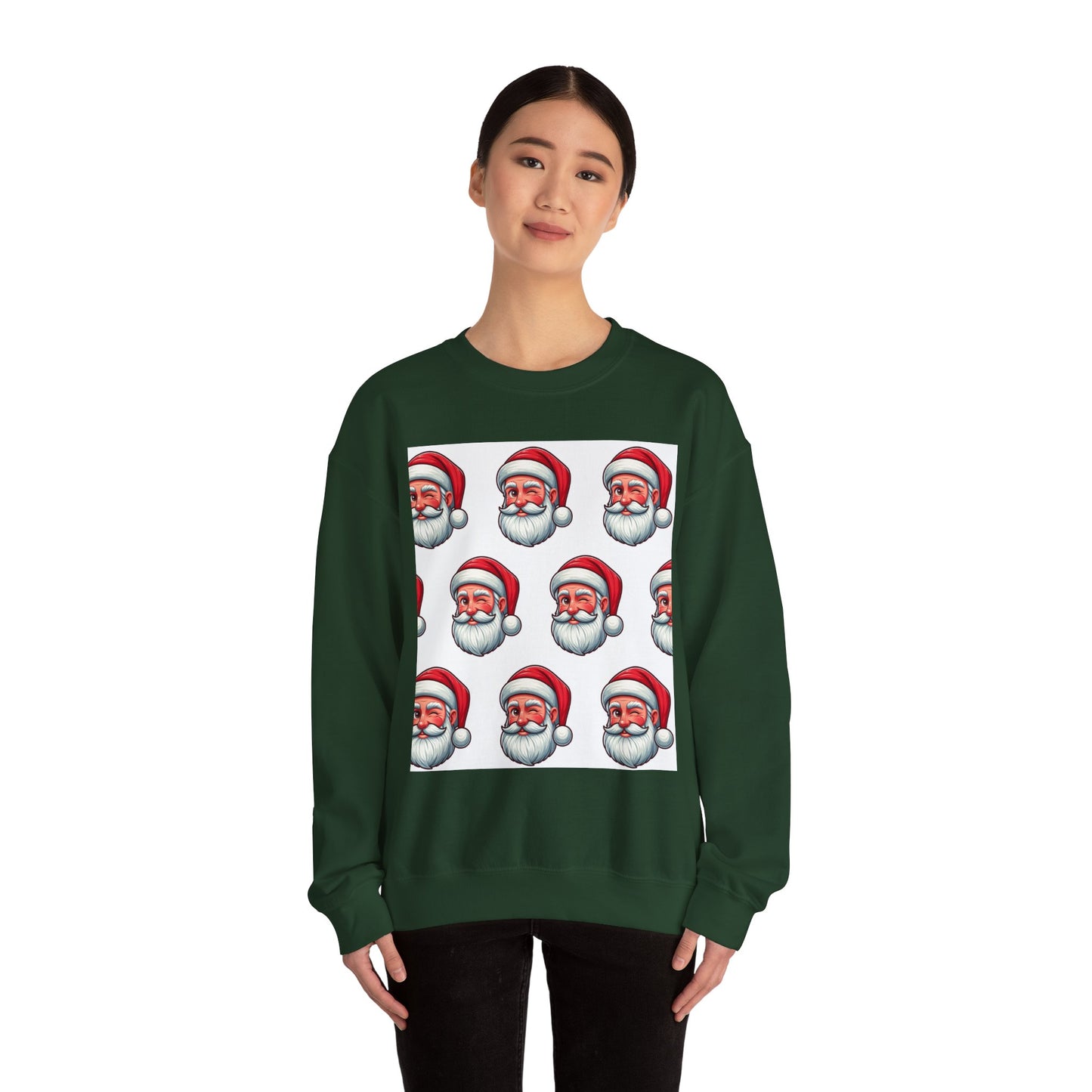 Santa Claus Winking Sweatshirt