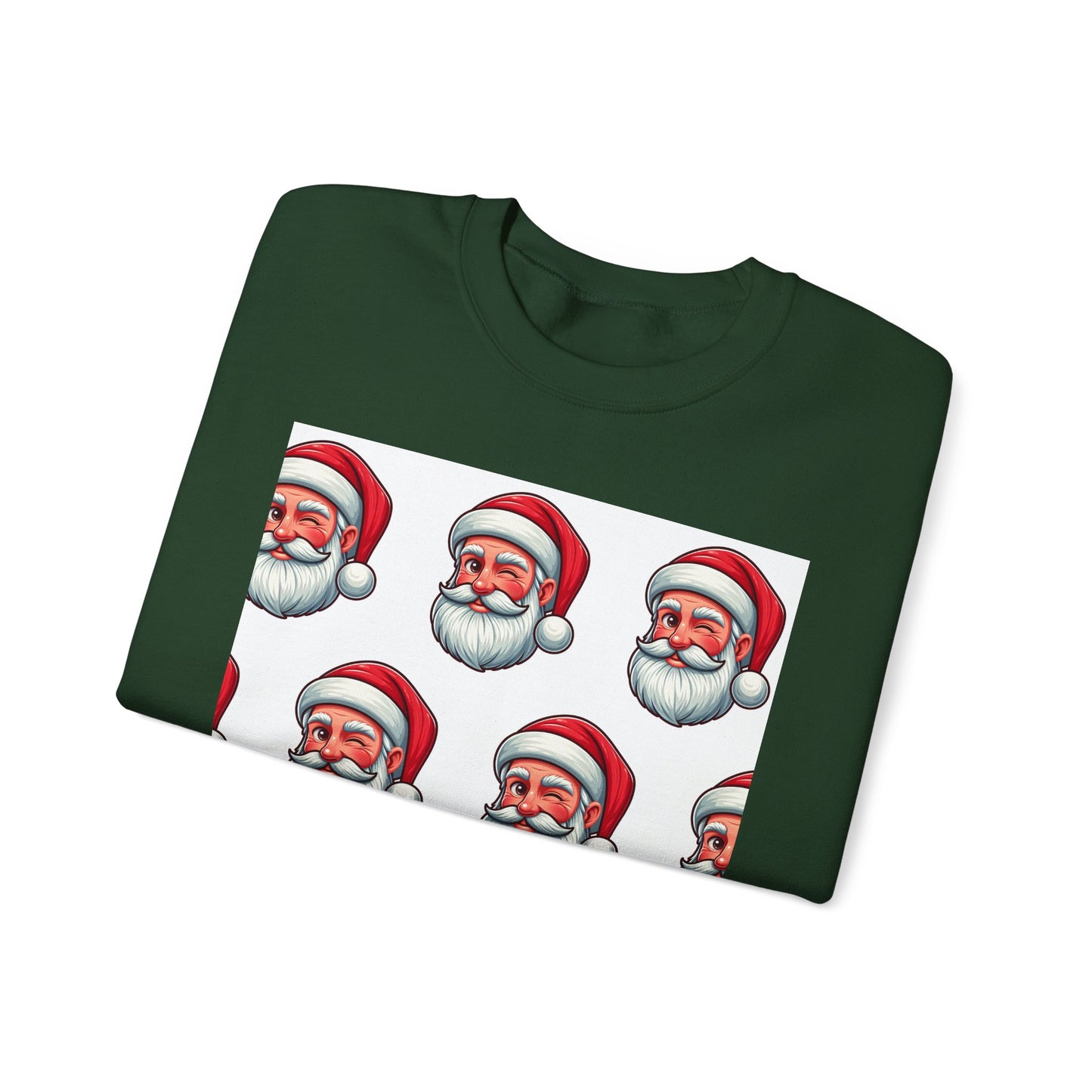 Santa Claus Winking Sweatshirt