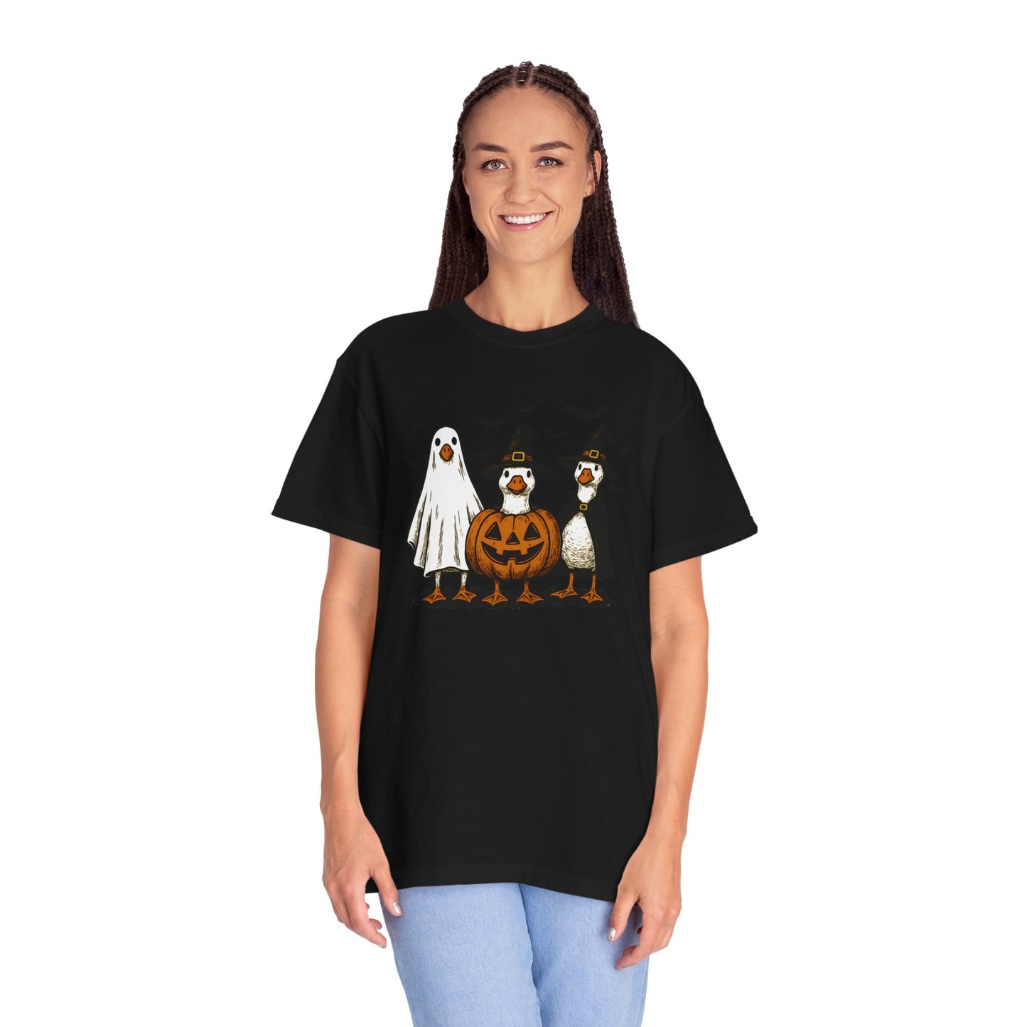 Halloween Goose Graphic T-shirt