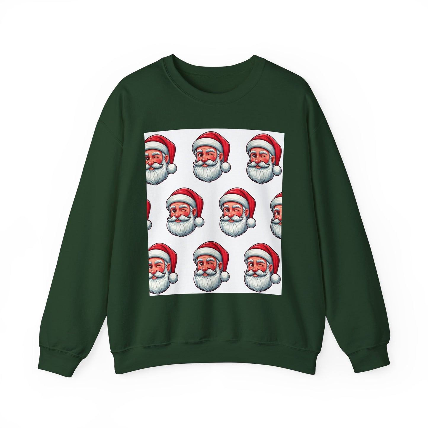 Santa Claus Winking Sweatshirt