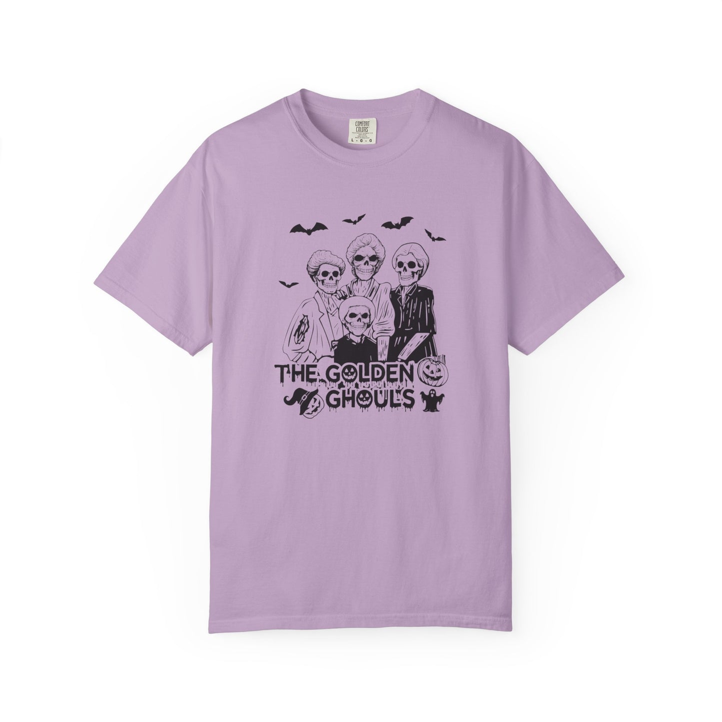 Halloween Graphic Tee, The Golden Ghouls Shirt, Spooky Unisex T-shirt, Fall Fashion, Halloween Costume Top