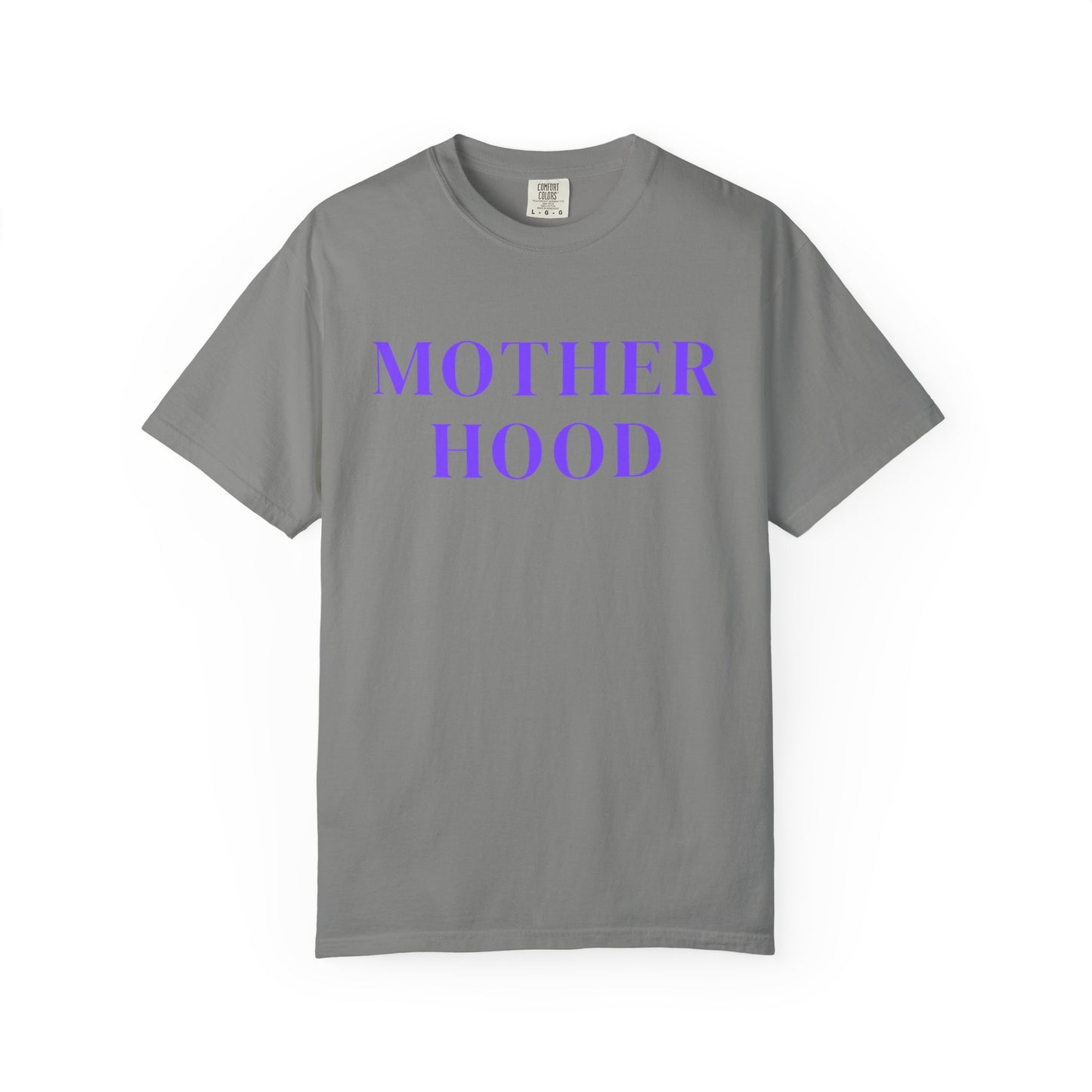 Motherhood Unisex Garment-Dyed T-Shirt, Perfect for Moms, Mother's Day Gift, Casual Wear, Baby Shower, Family Gathering